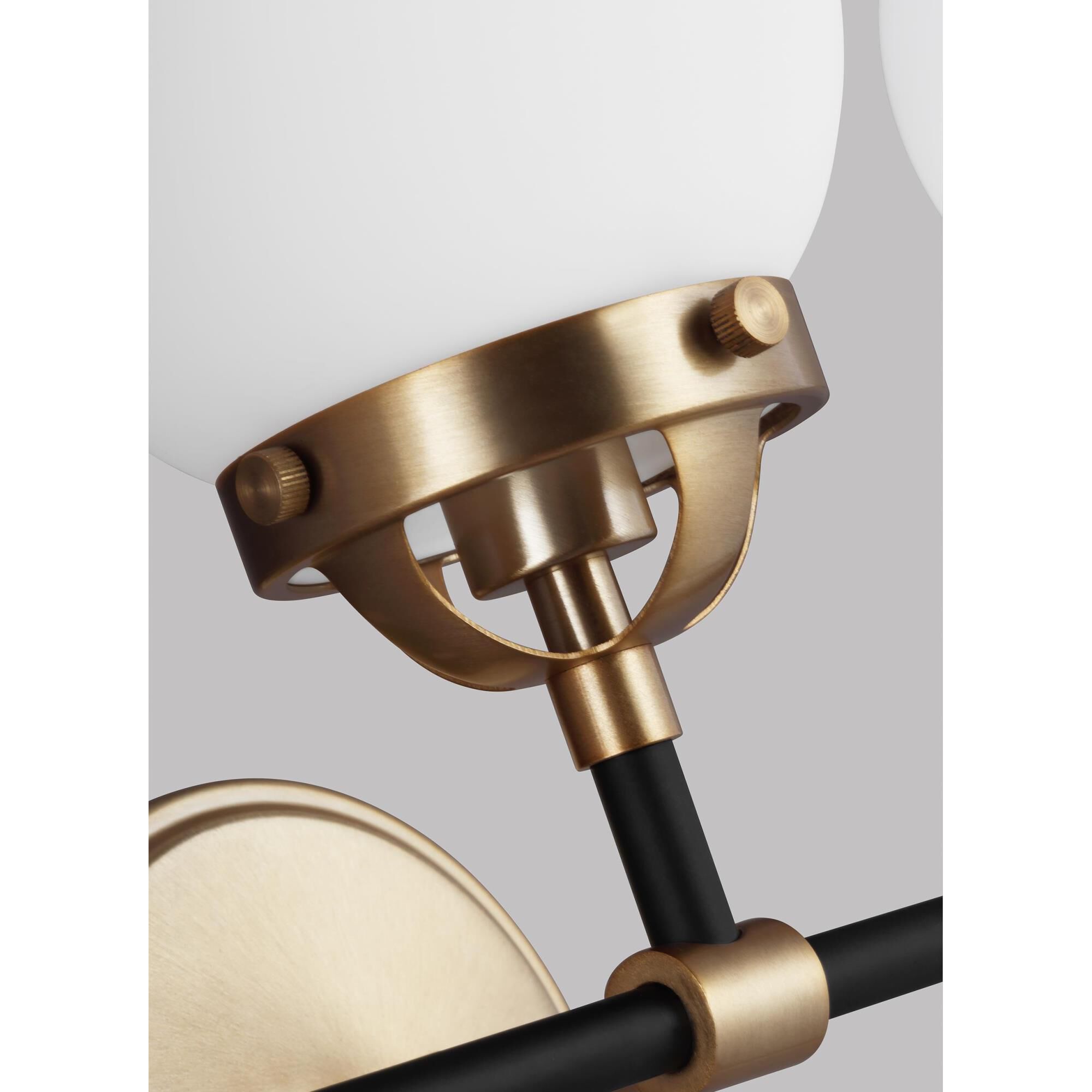 Shown in Satin Bronze finish and Etched with White Inside glass