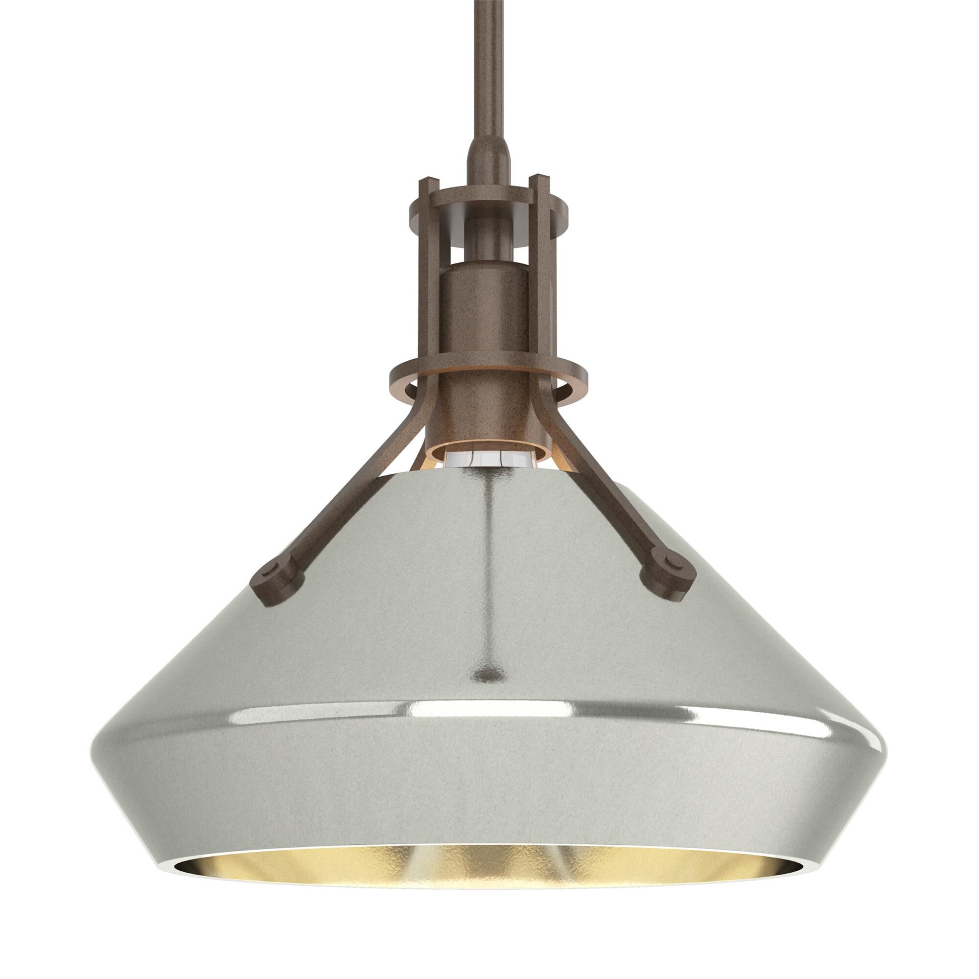 Shown in Bronze finish and Sterling  accent