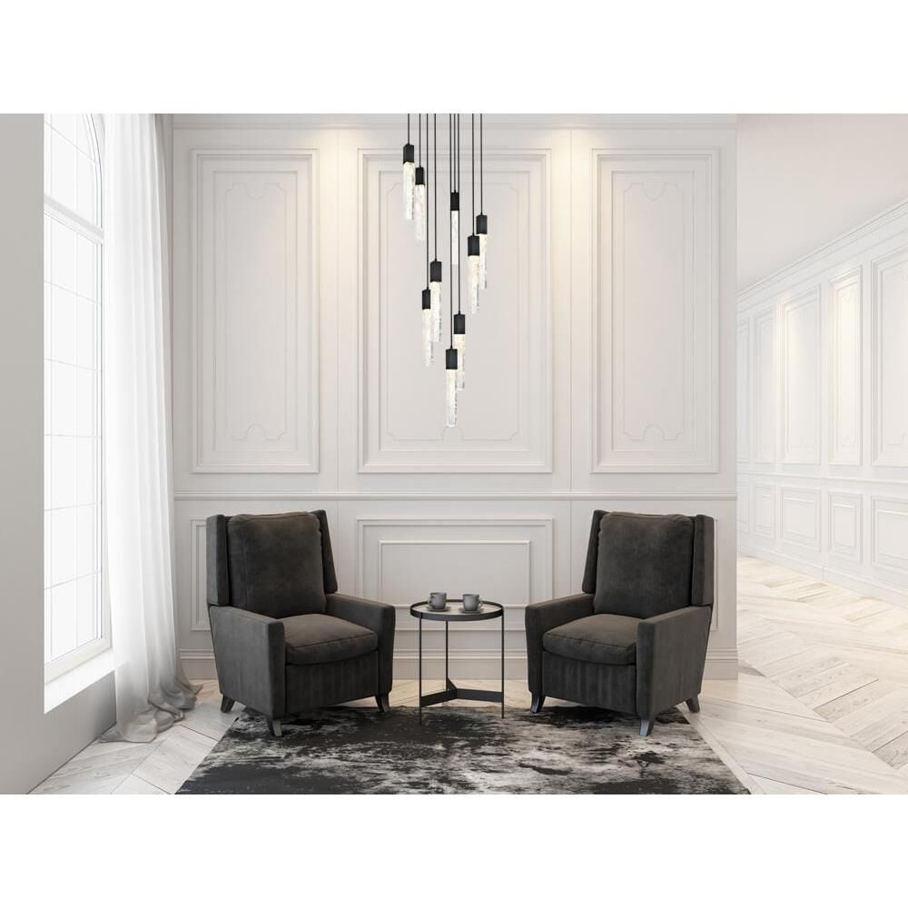 Aurora 24 Inch Multi Light Pendant by Elegant Lighting