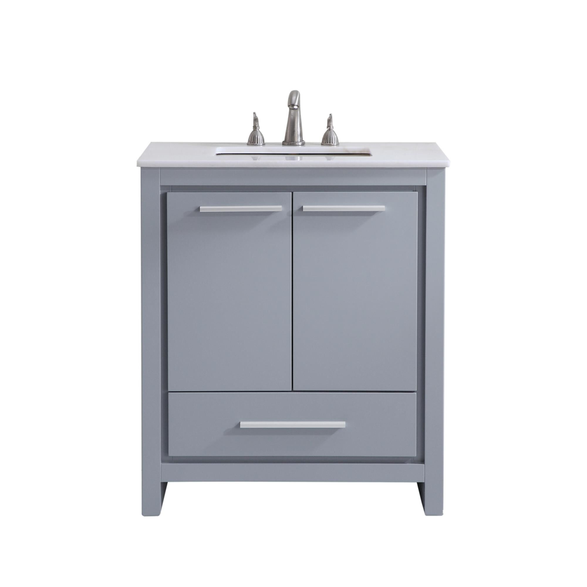Shown in Grey finish