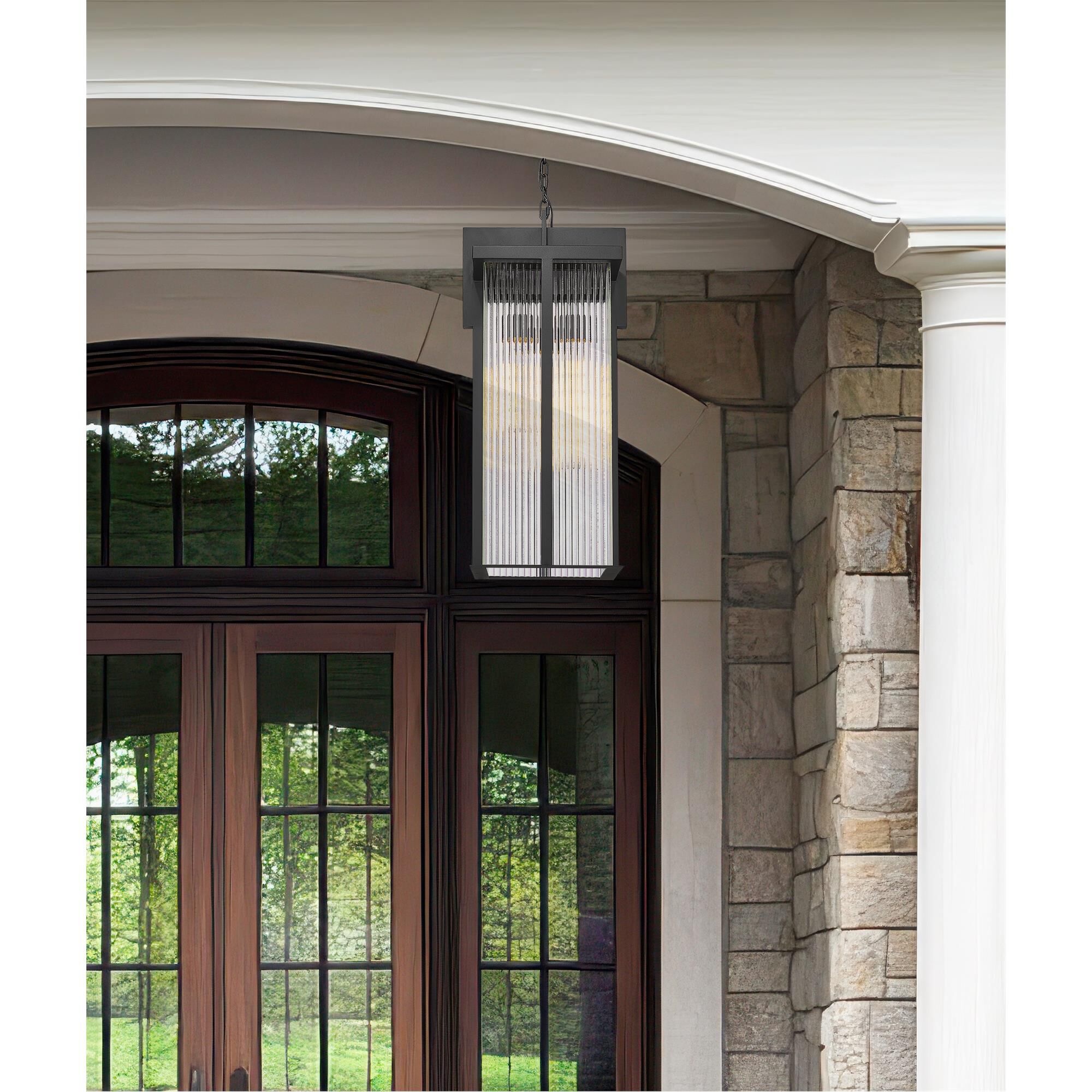 Fortis Large Outdoor Hanging Lantern,