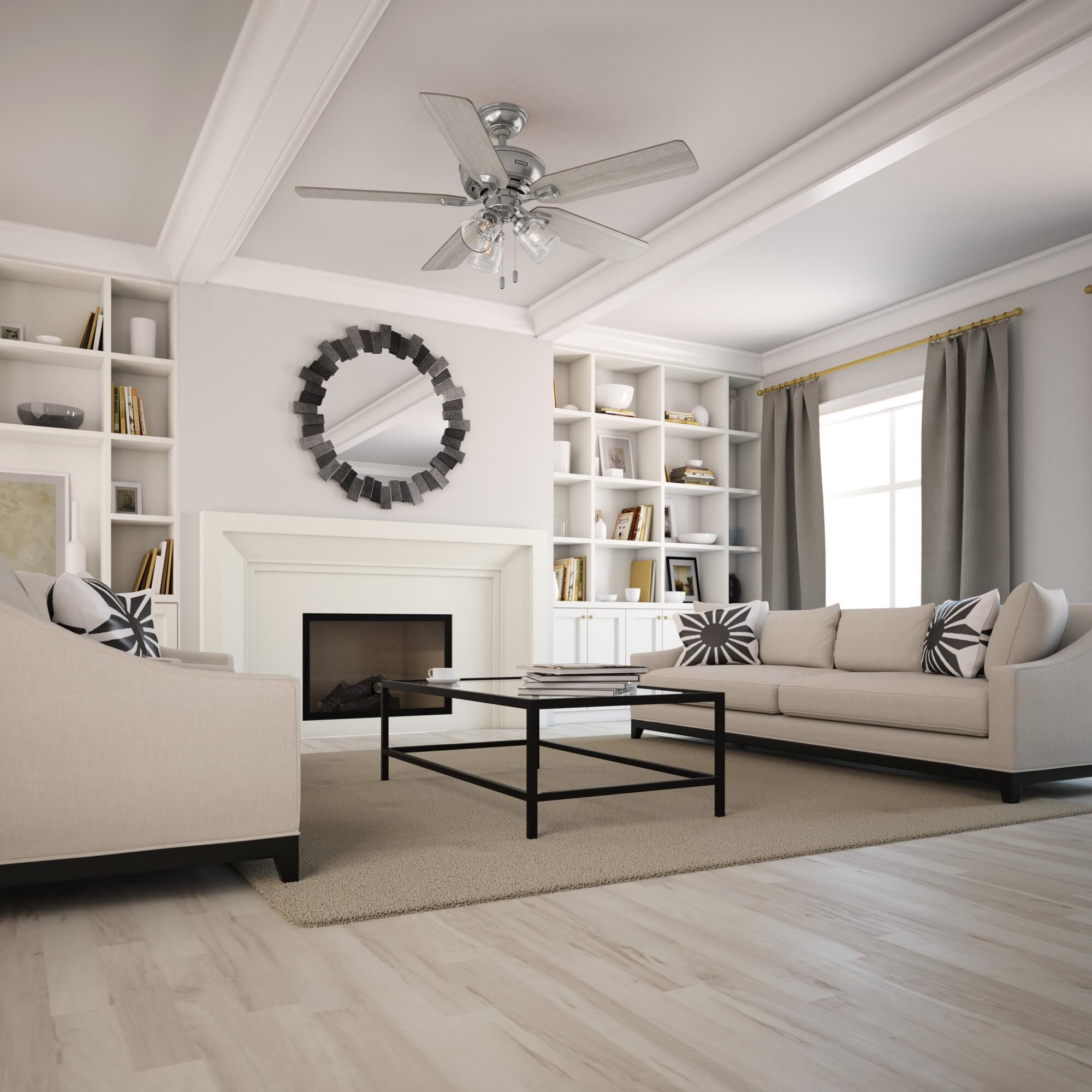 Shown in Brushed Nickel finish