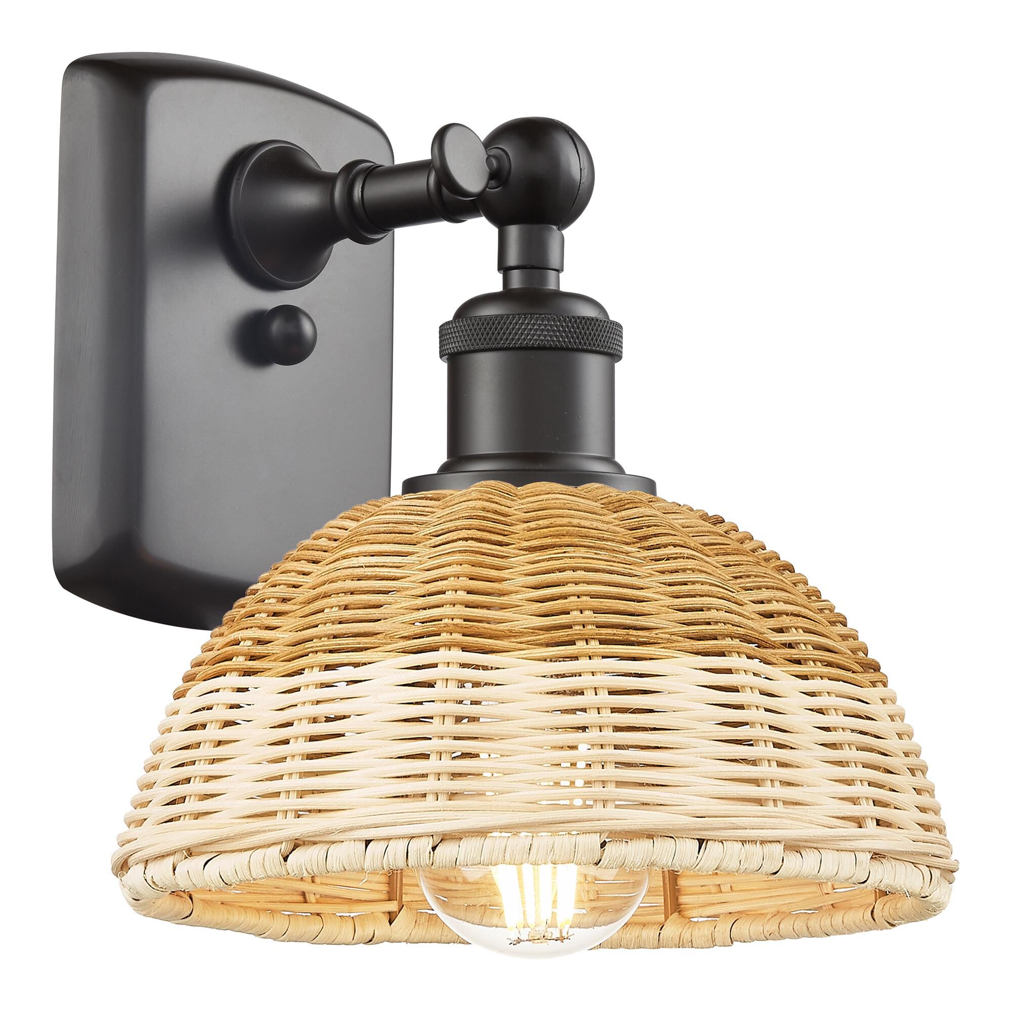 Bruno Marashlian Bristol Natural II 8 Inch Wall Sconce by Innovations Lighting
