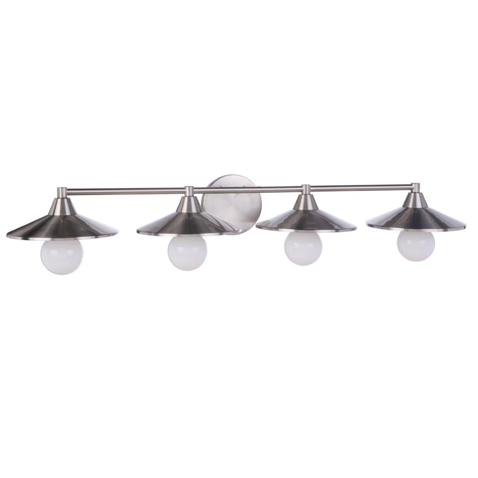 Shown in Brushed Polished Nickel finish