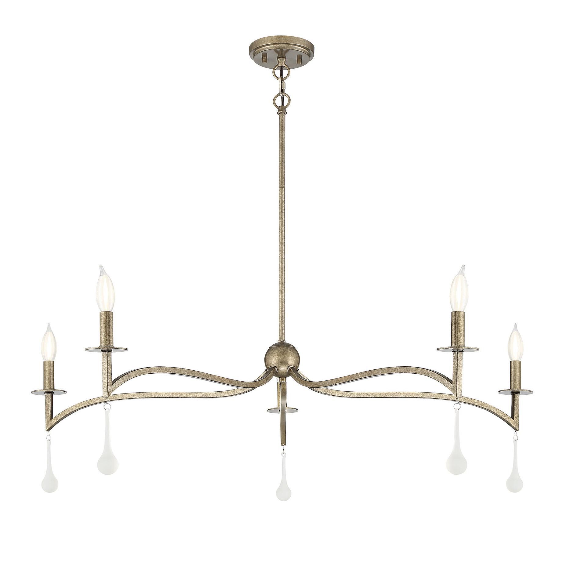 Laramie 43 Inch 5 Light Chandelier by Savoy House