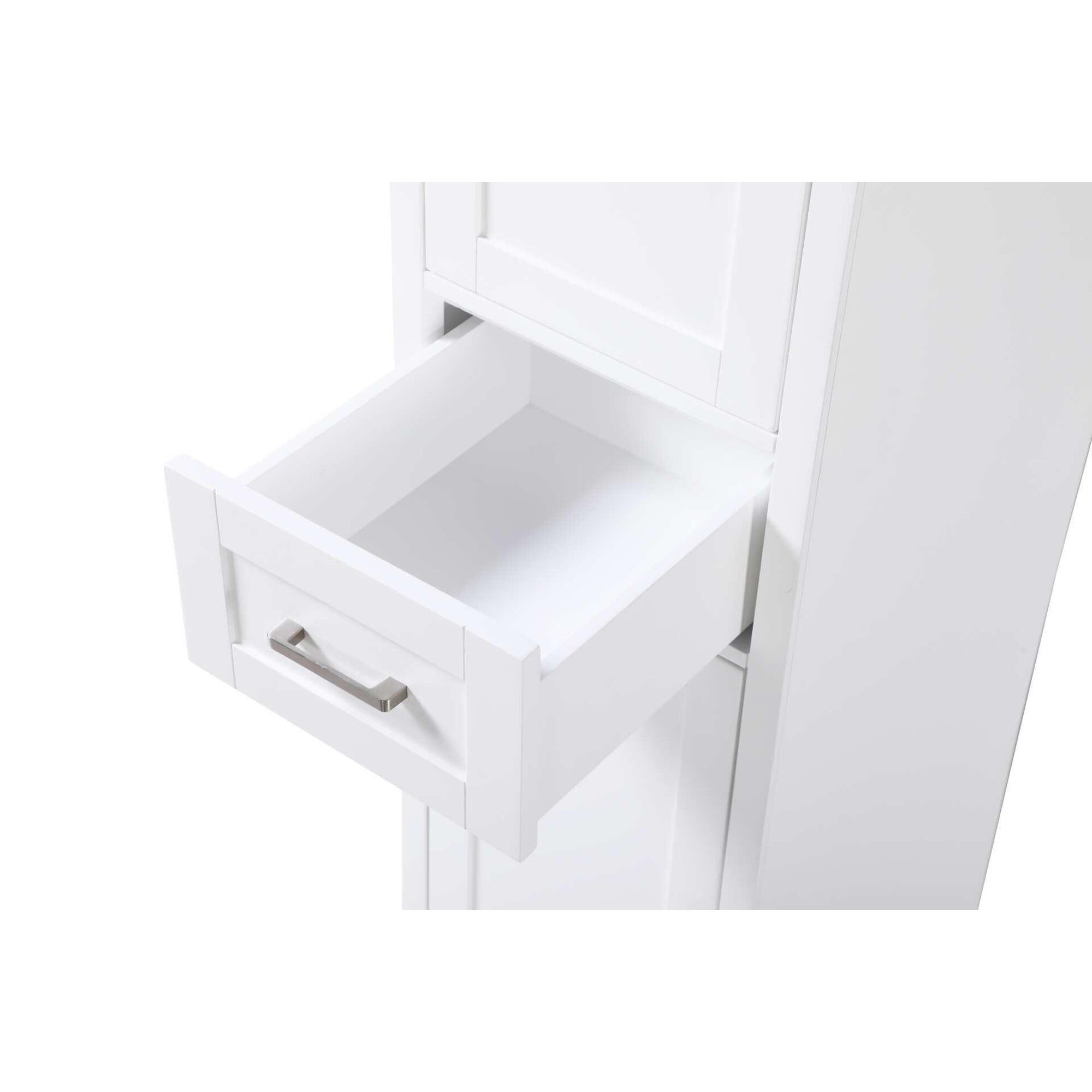 Shown in White finish