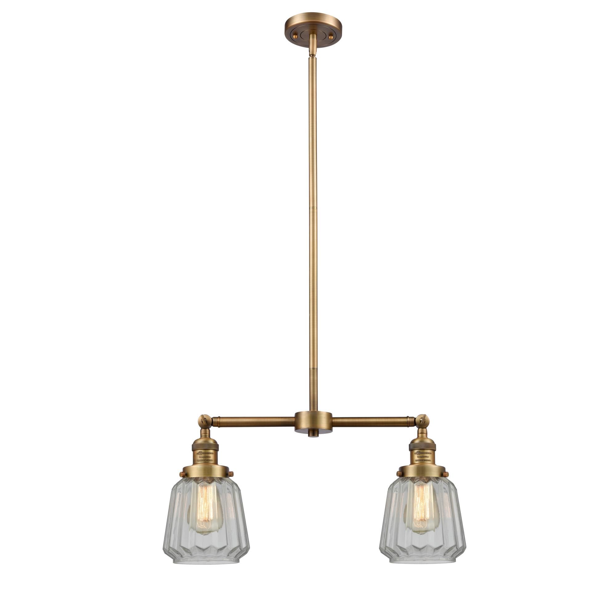 Bruno Marashlian Chatham 21 Inch 2 Light Mini Chandelier by Innovations Lighting