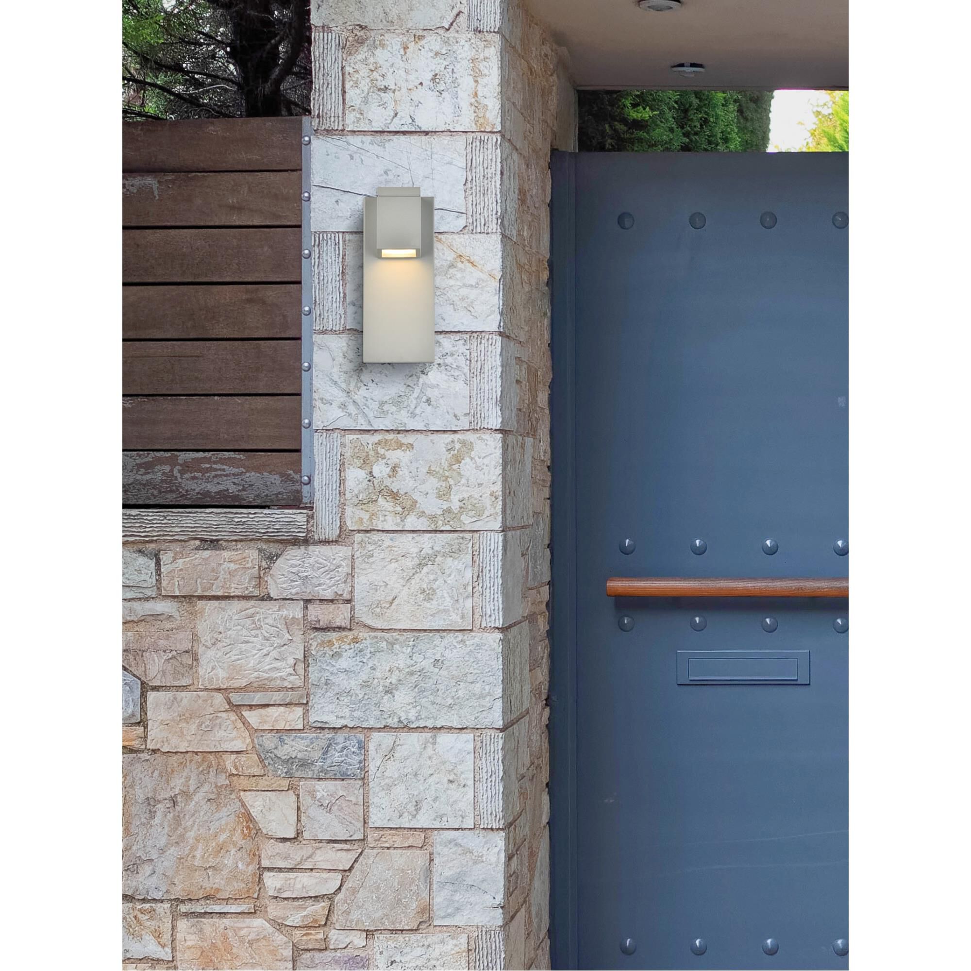 Elegant Lighting Raine 11 Inch Tall LED Outdoor Wall Light