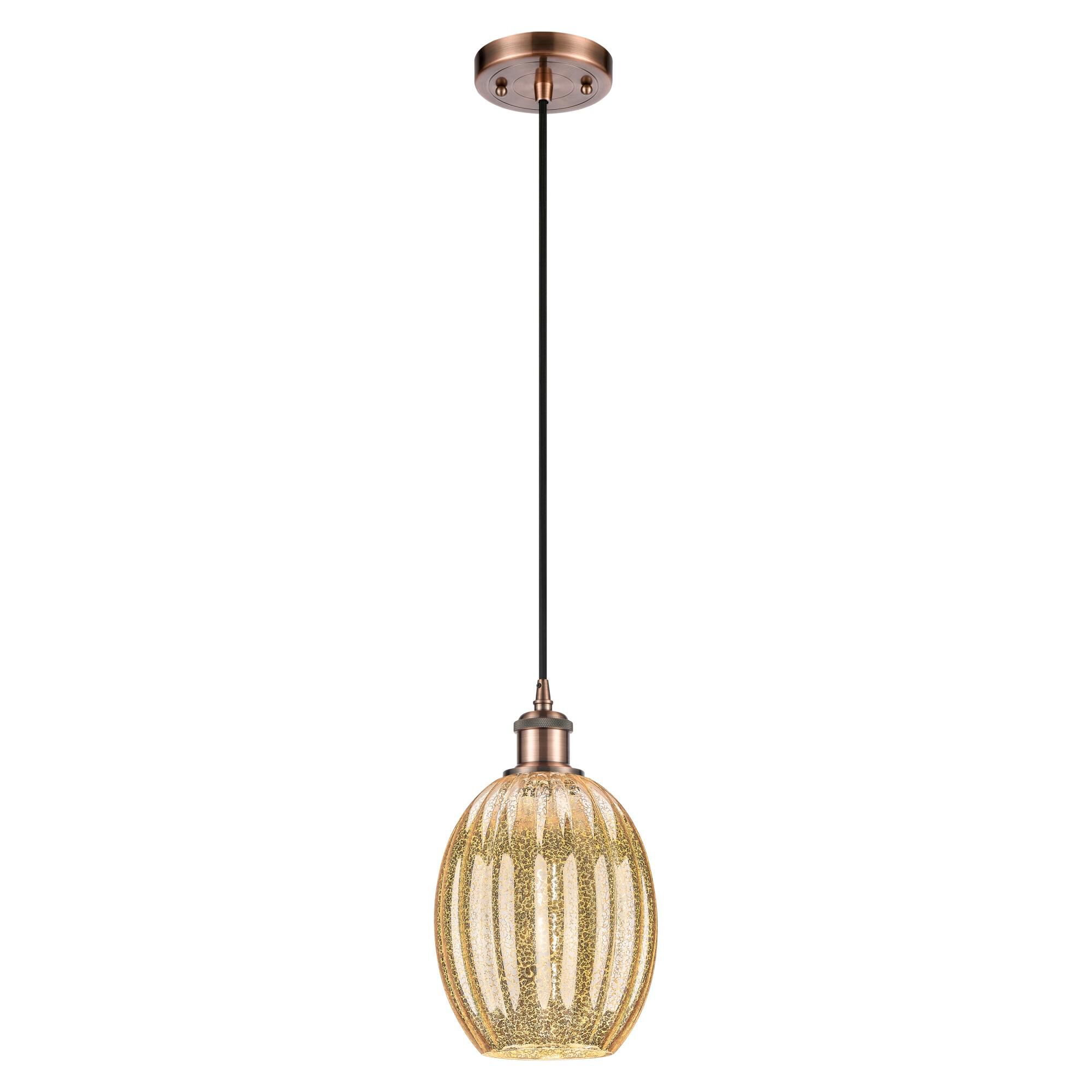 Shown in Antique Copper finish and Mercury glass