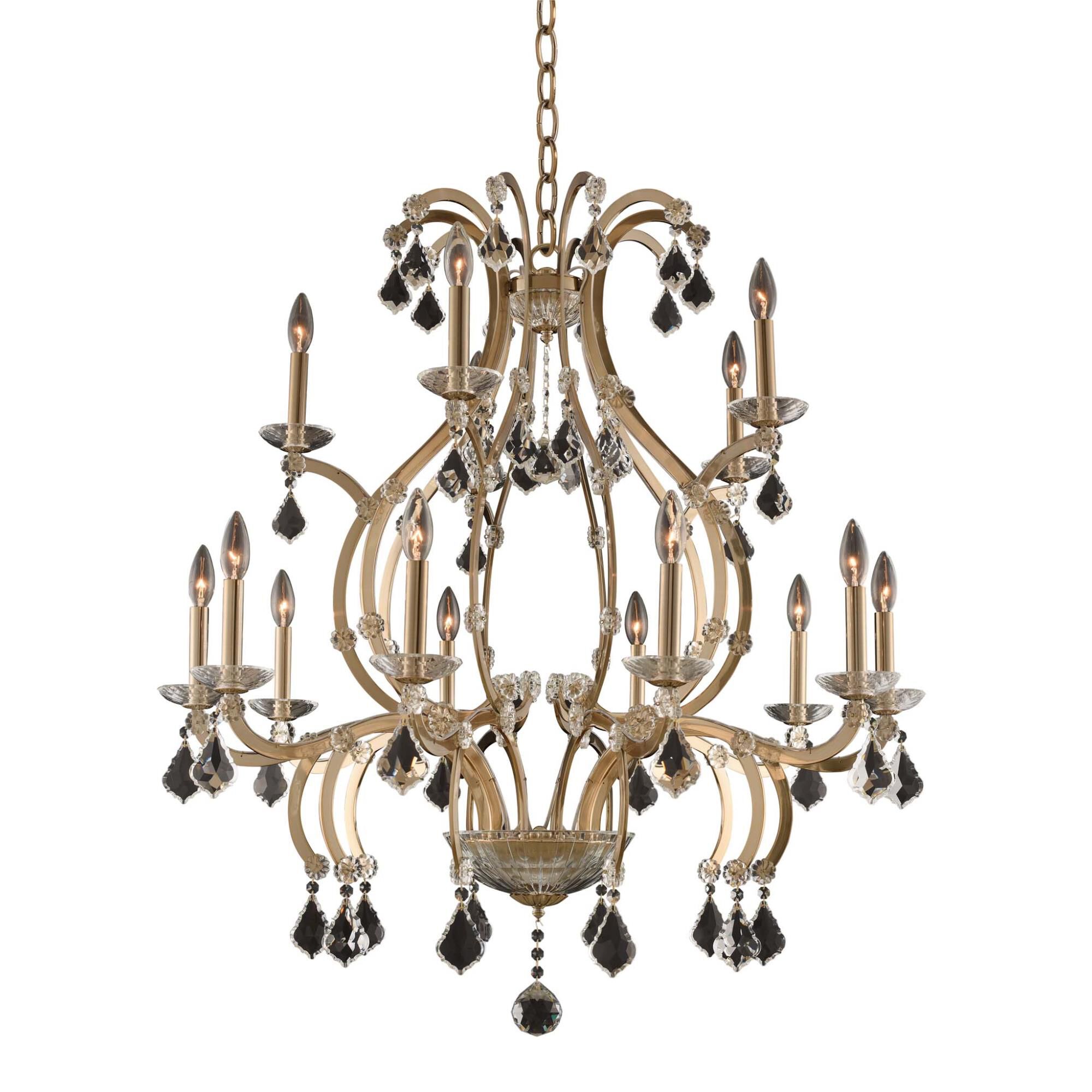 Duchess 35 Inch 15 Light Chandelier by Allegri