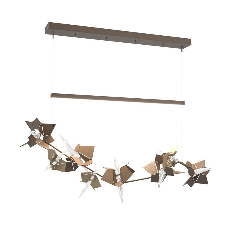 Belladonna Medium Linear Chandelier by Hubbardton Forge