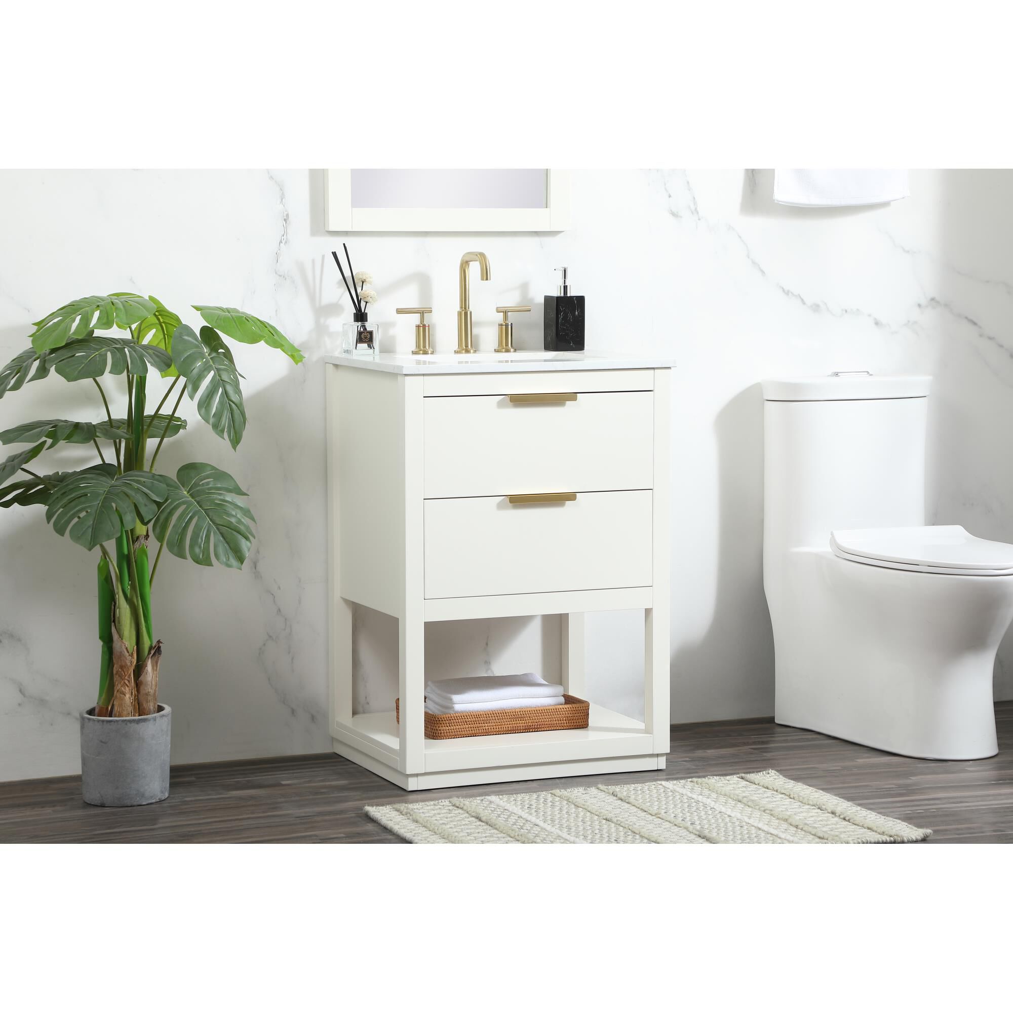 Larkin 24 Inch Bath Vanity by Elegant Decor