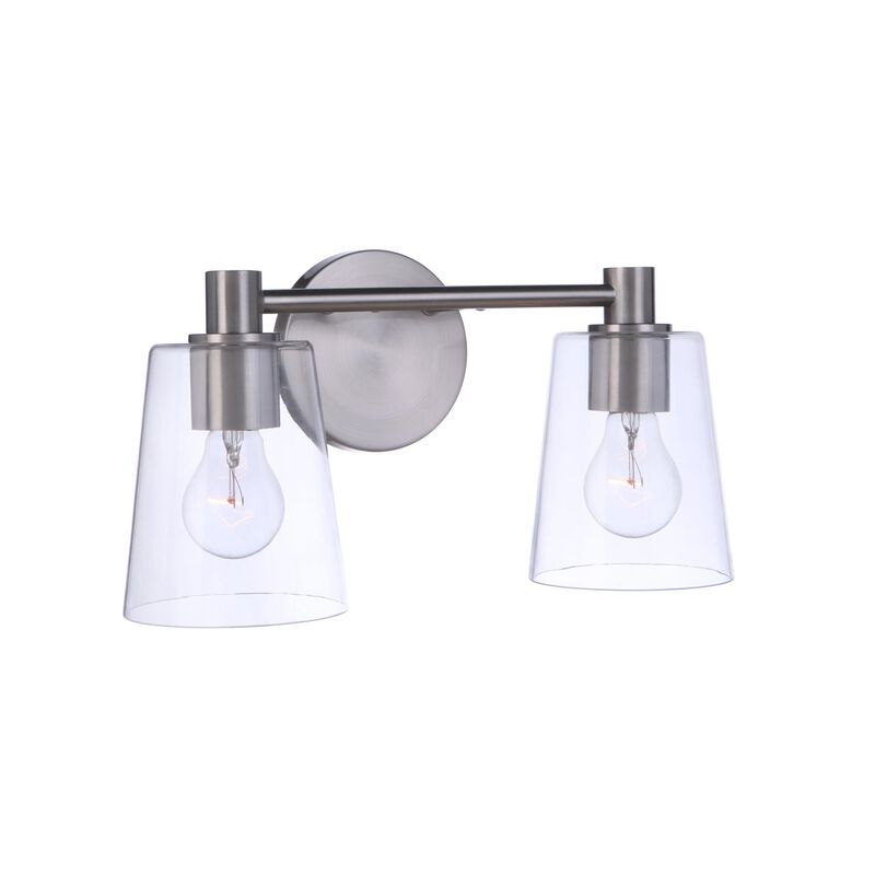 Emilio 15 Inch Bath Vanity Light by Craftmade