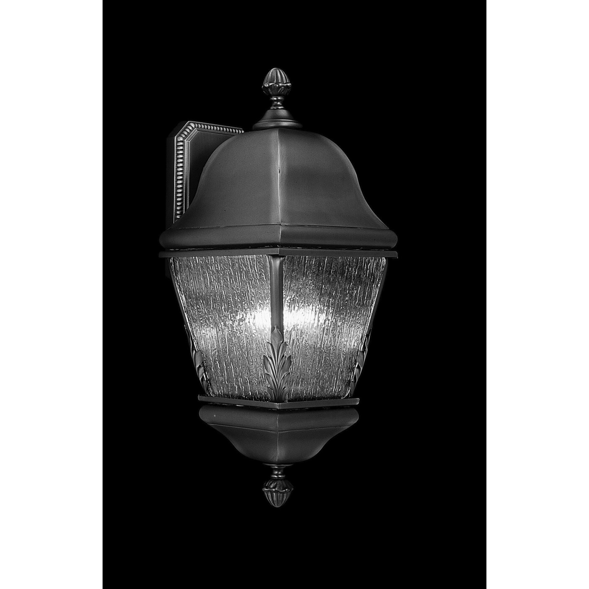Coeur De Lion 18 Inch Tall 3 Light Outdoor Wall Light by Framburg