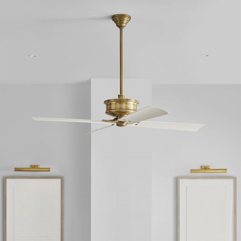 Chapman & Myers Subway 56 Ceiling Fan by Visual Comfort Fan