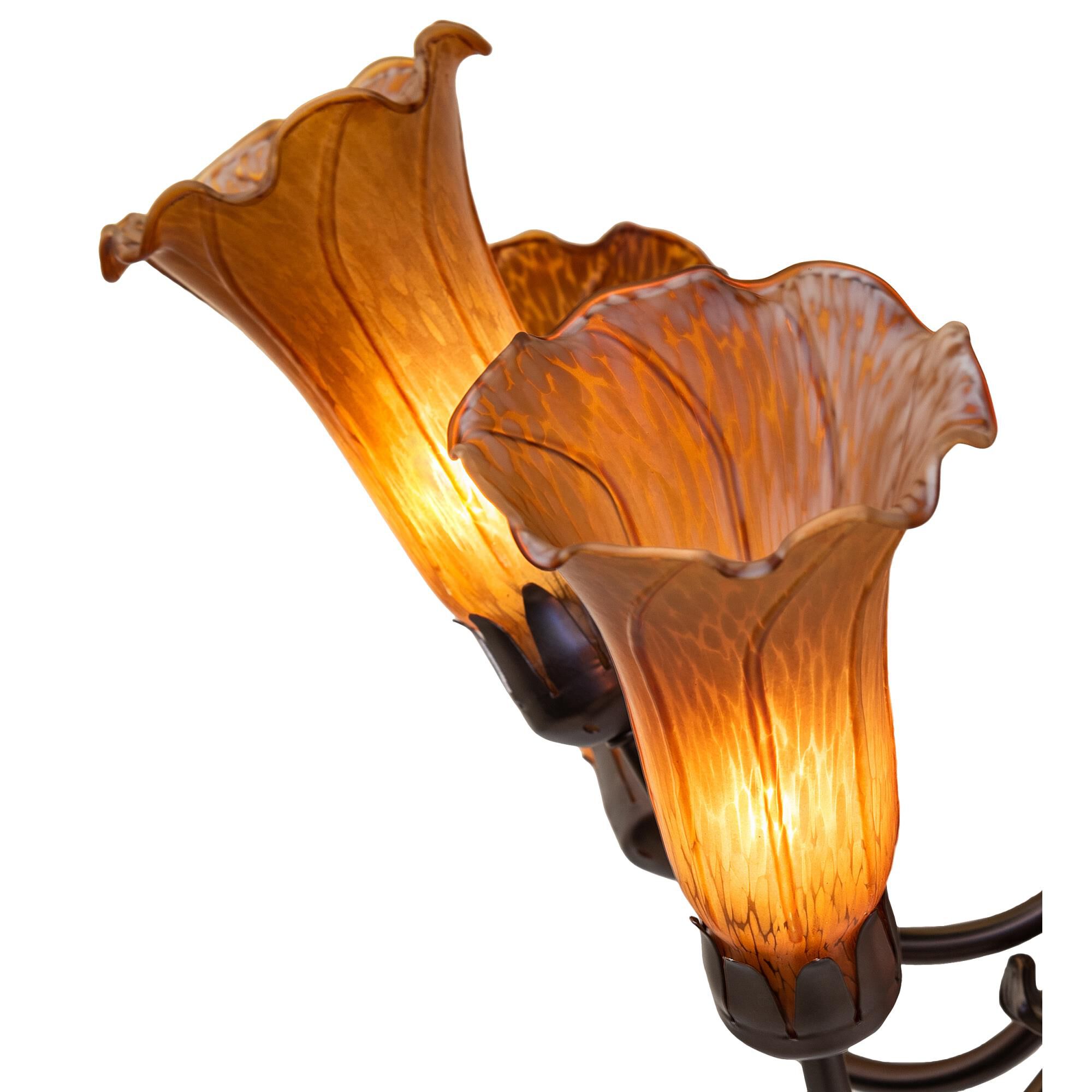 Amber 24 Inch 7 Light Chandelier by Meyda Lighting