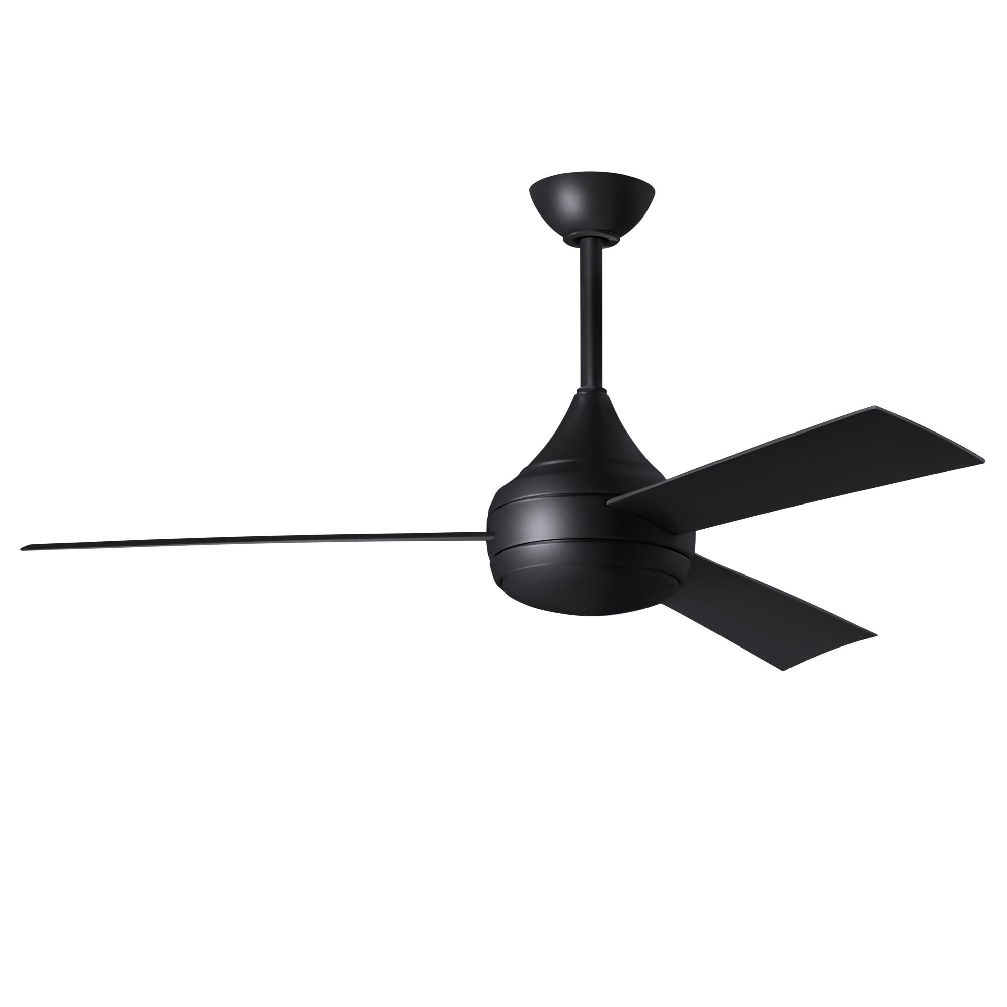Donaire Outdoor Coastal Wet Rated 52 Inch Ceiling Fan with Light Kit by Matthews Fan Company