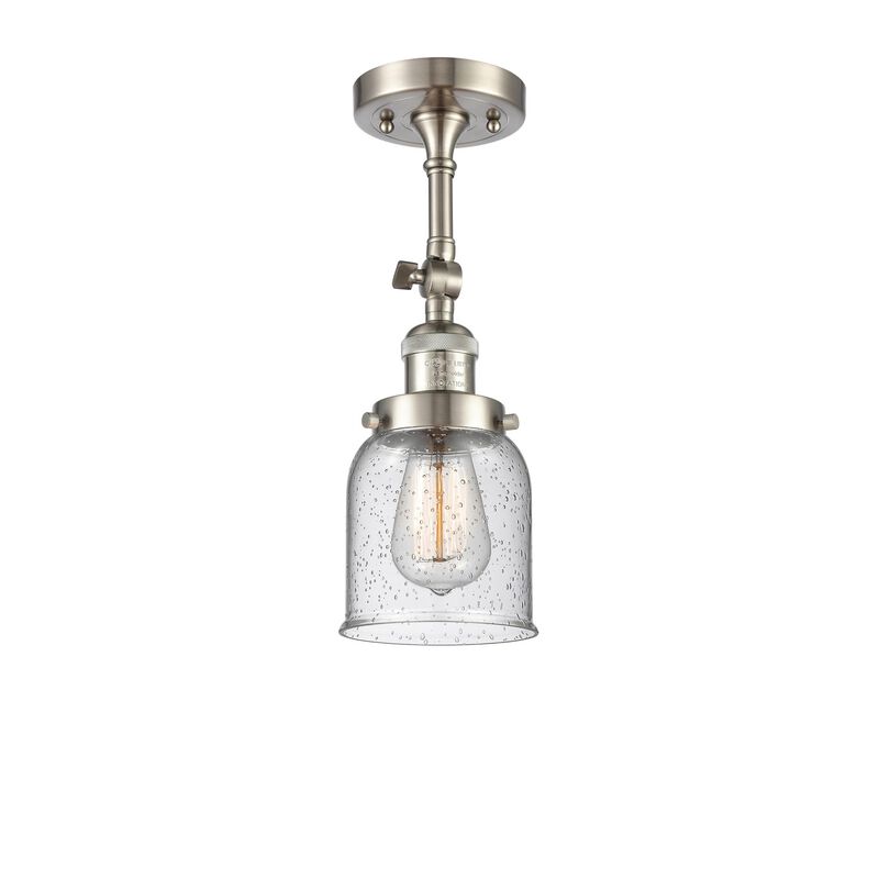 Bruno Marashlian Small Bell 5 Inch 1 Light Semi Flush Mount by Innovations Lighting