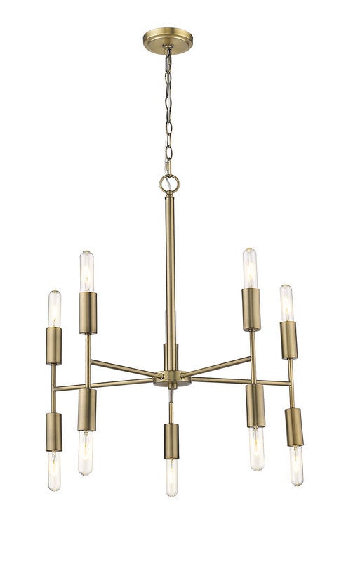 Perret 26 Inch 10 Light Chandelier by Trend Lighting