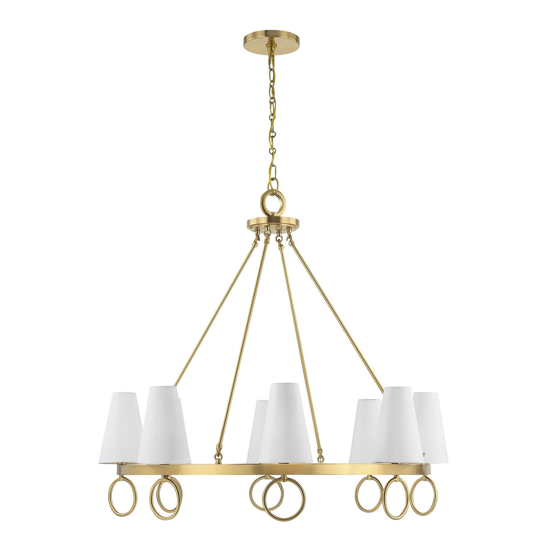 Dann Foley Wilkes 36 Inch Chandelier by Savoy House