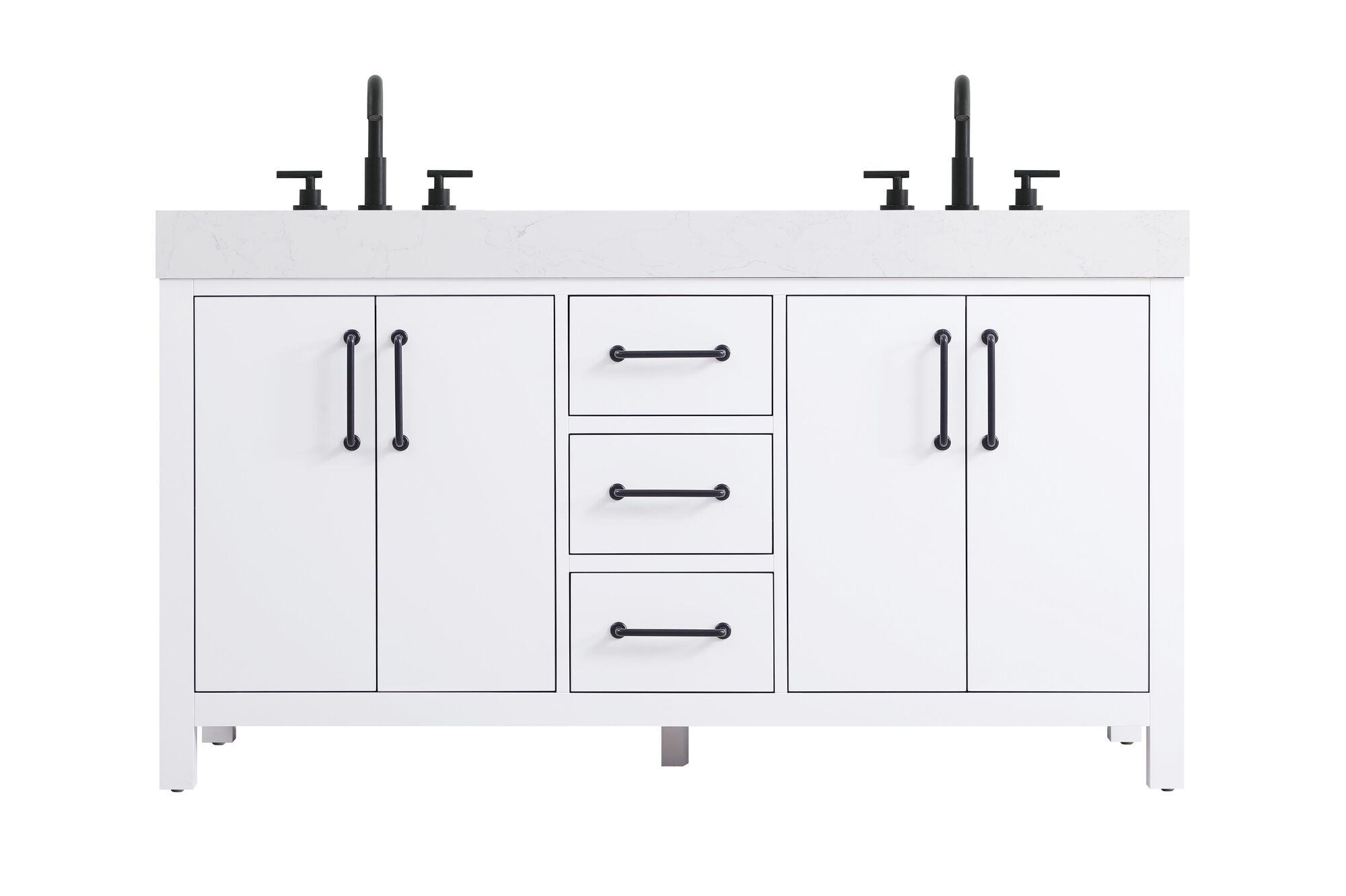 Shown in White finish