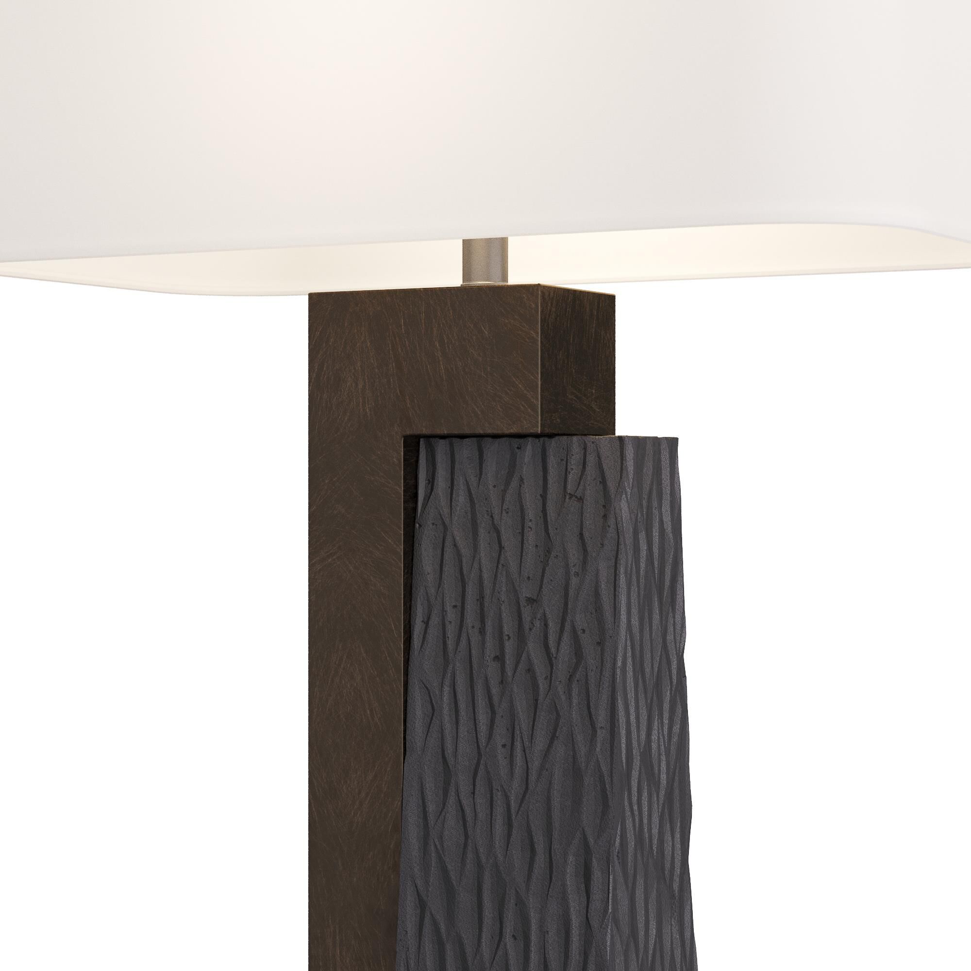 Shown in Charcoal finish and Microfiber shade