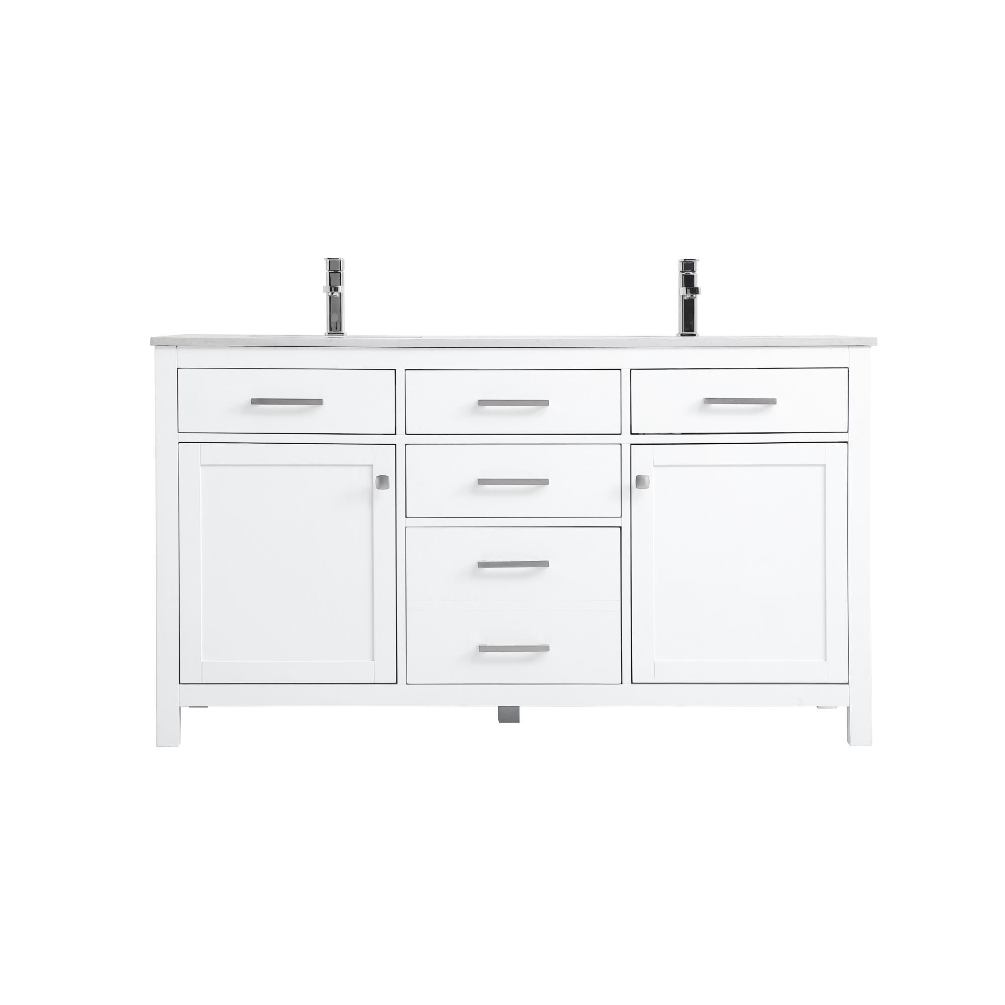 Lewis 60 Inch Bath Vanity by Elegant Decor