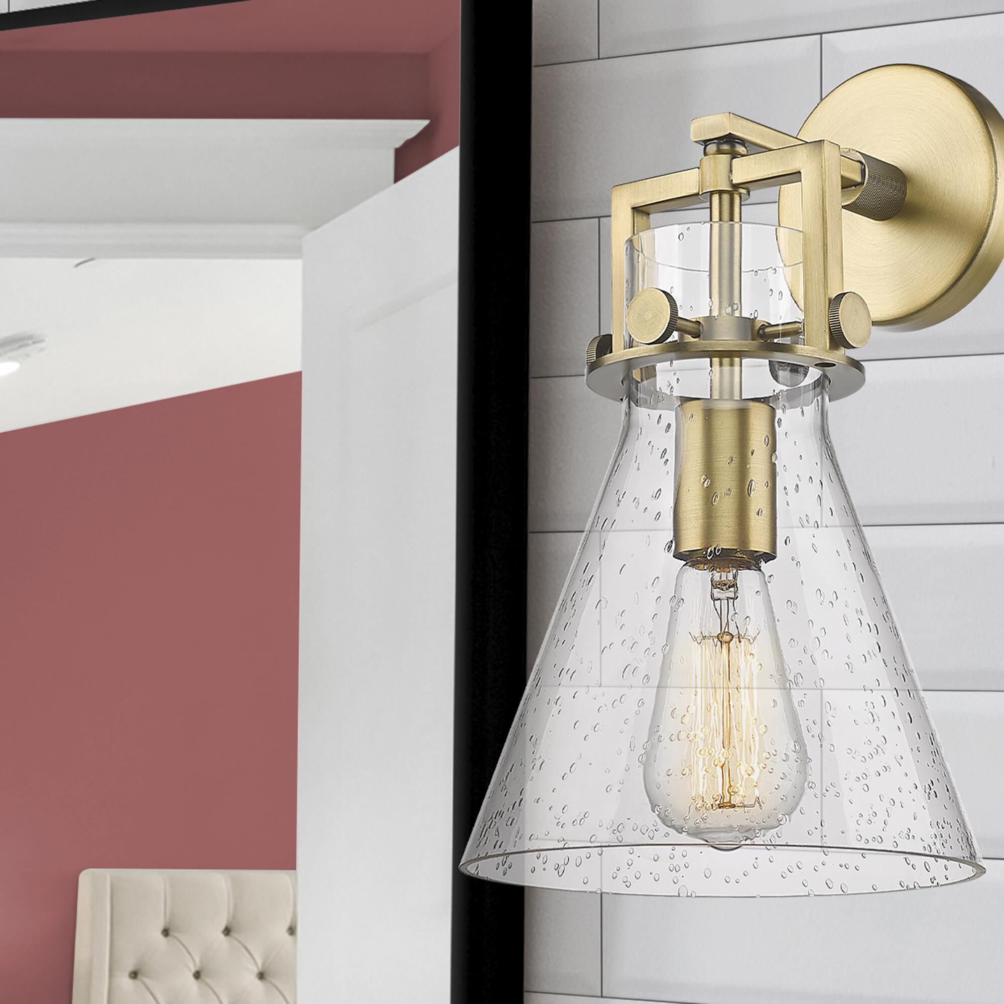 Bruno Marashlian Newton Cone 14 Inch Wall Sconce by Innovations Lighting