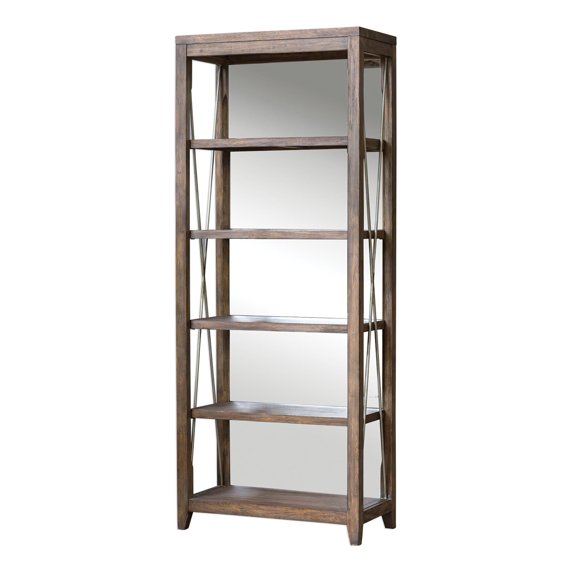 Shown in Weathered Oak finish