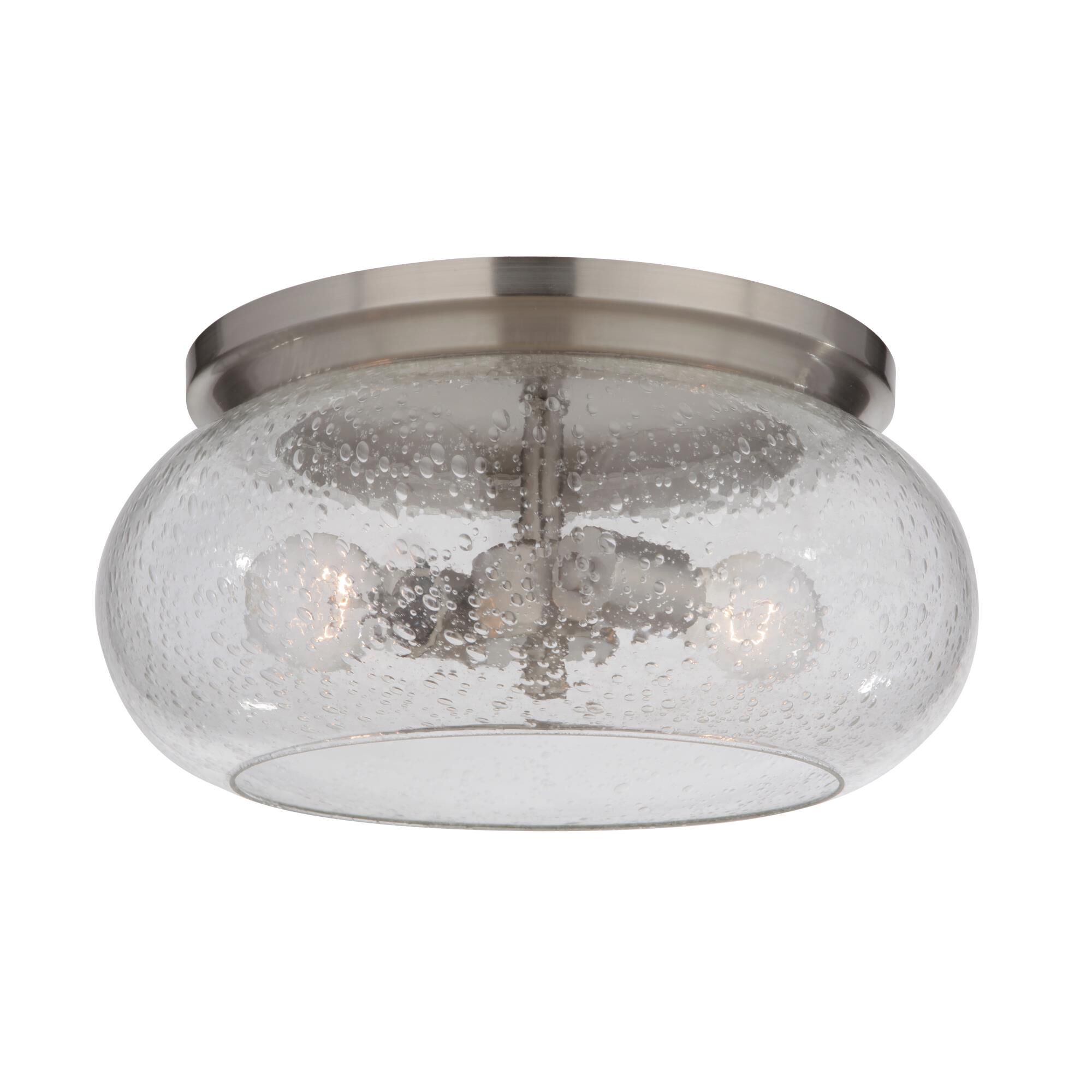 Serene 14 Inch 2 Light Semi Flush Mount by Craftmade