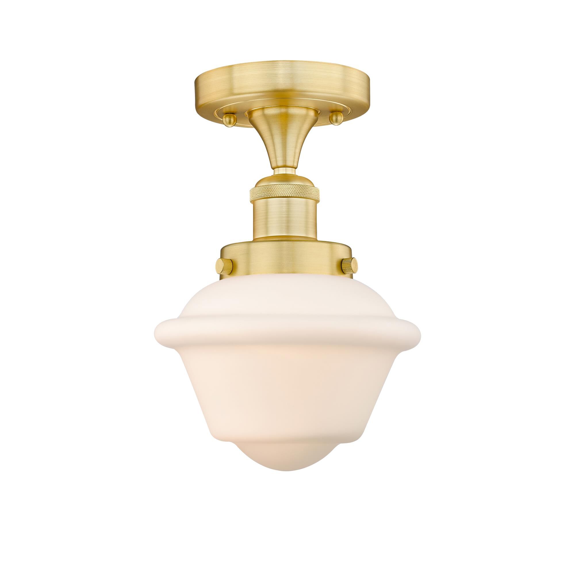 Bruno Marashlian Oxford 6 Inch 1 Light Semi Flush Mount by Innovations Lighting