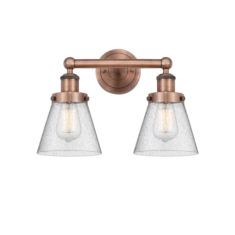 Bruno Marashlian Cone 15 Inch 2 Light Bath Vanity Light by Innovations Lighting