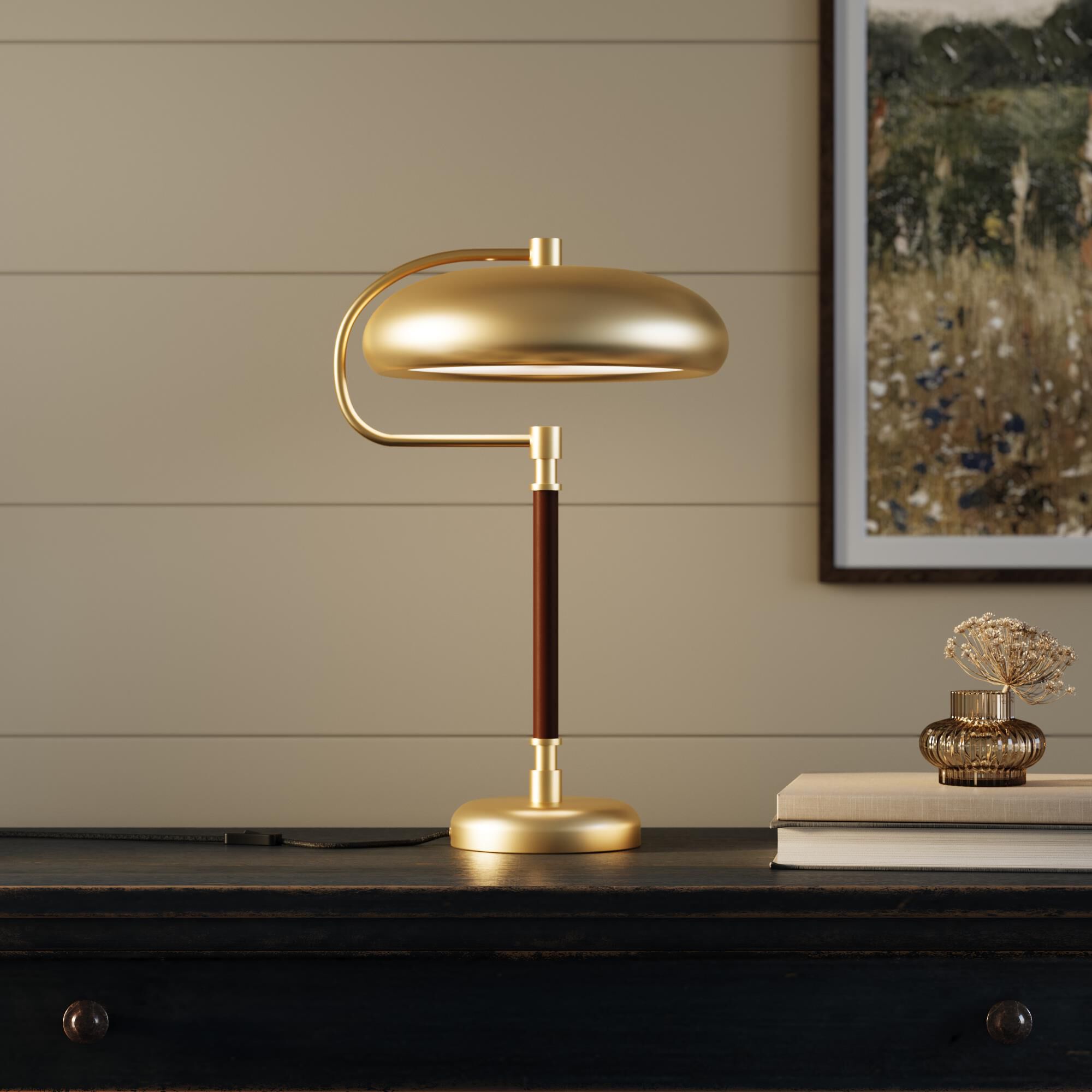 Lumina 19 Inch Desk Lamp by Allure Design Haus