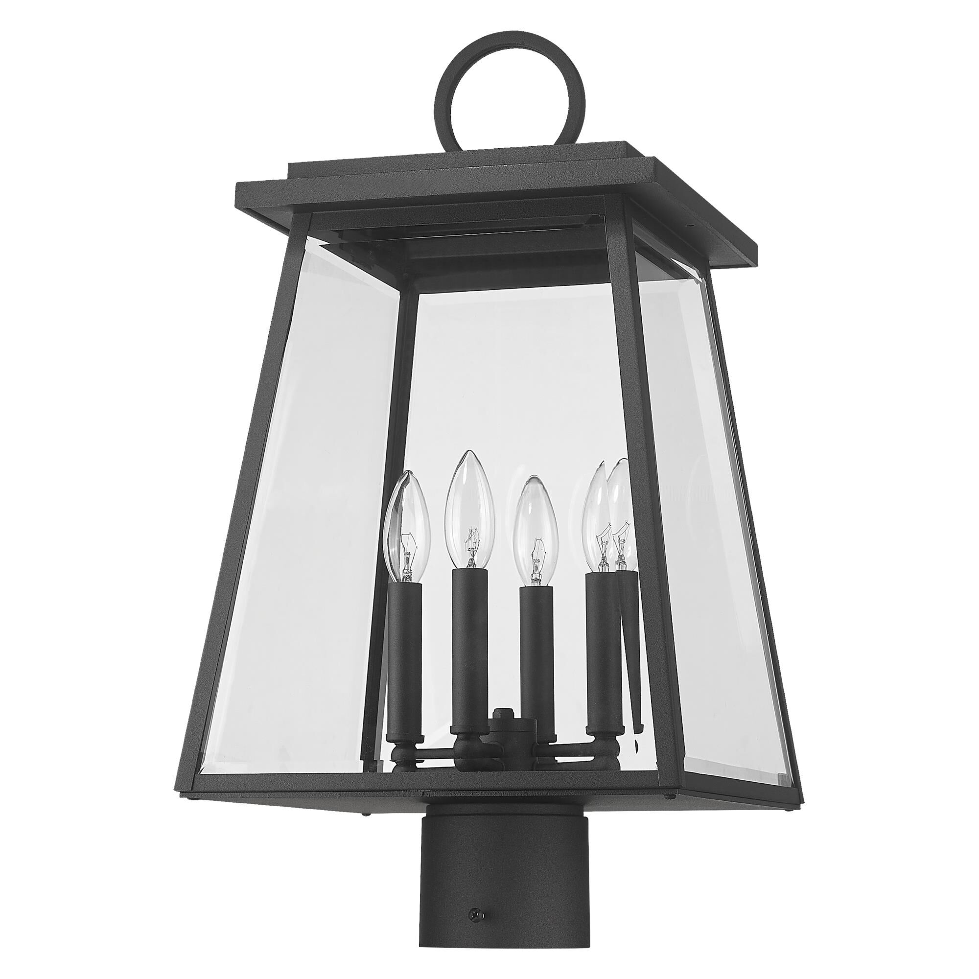 Broughton 22 Inch Tall 4 Light Outdoor Post Lamp by Z-Lite