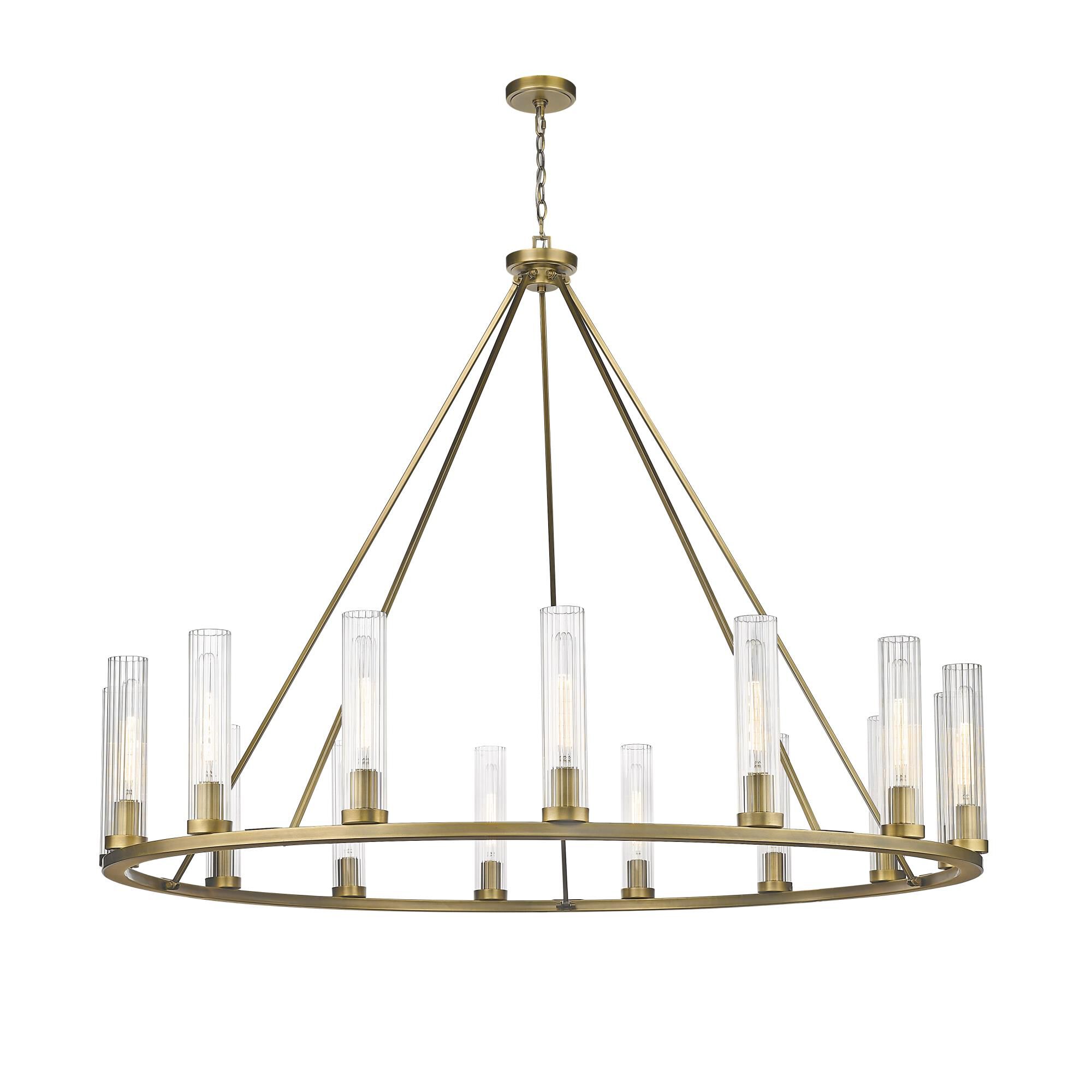 Beau 60 Inch 15 Light Chandelier by Z-Lite