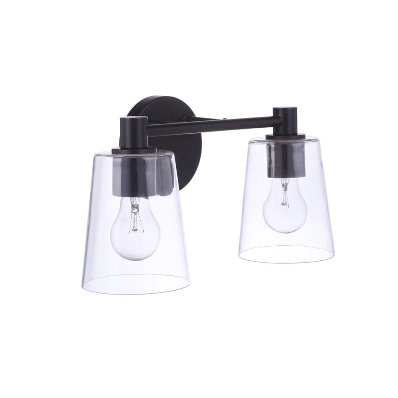 Emilio 15 Inch 2 Light Bath Vanity Light by Craftmade