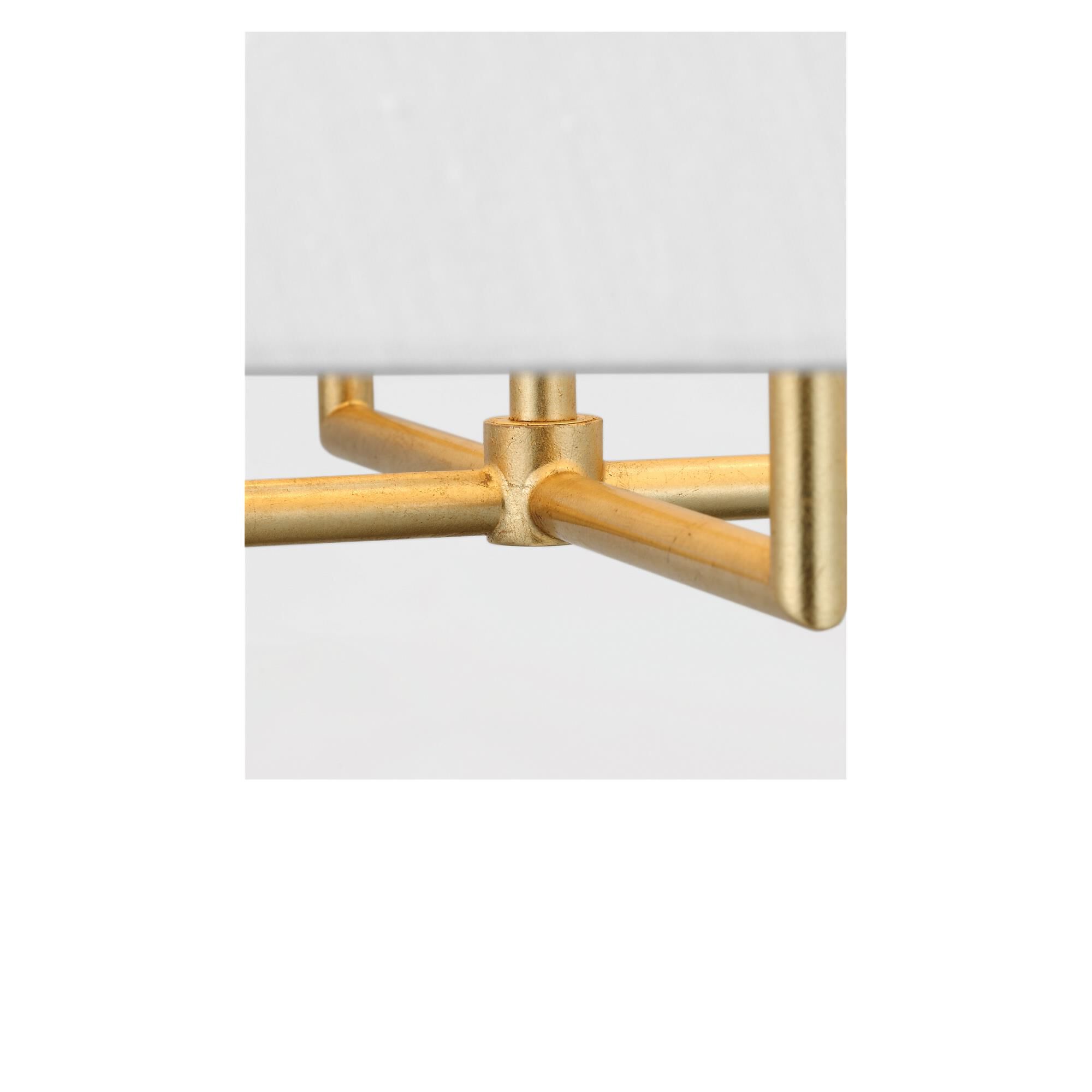 Shown in Gild finish and Faux Raw Silk shade