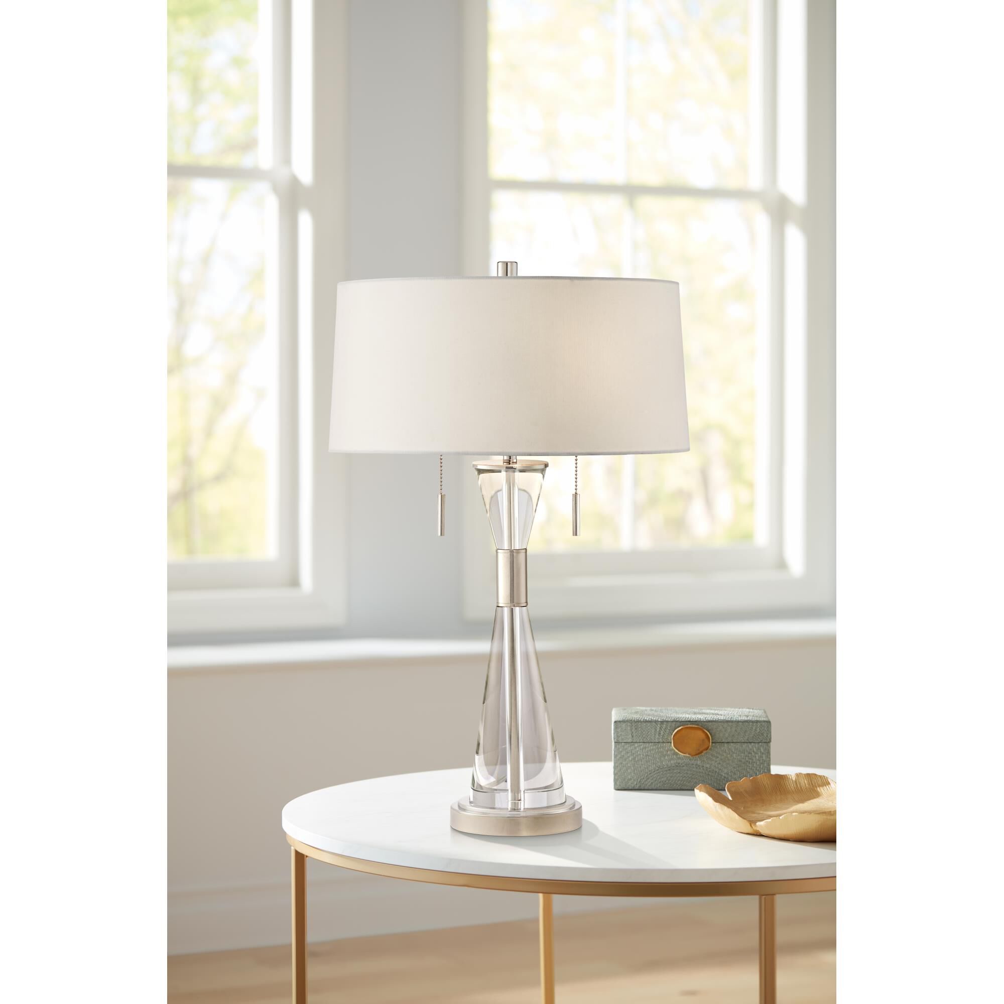 Crystal Carriage 27 Inch Table Lamp by Pacific Coast Lighting