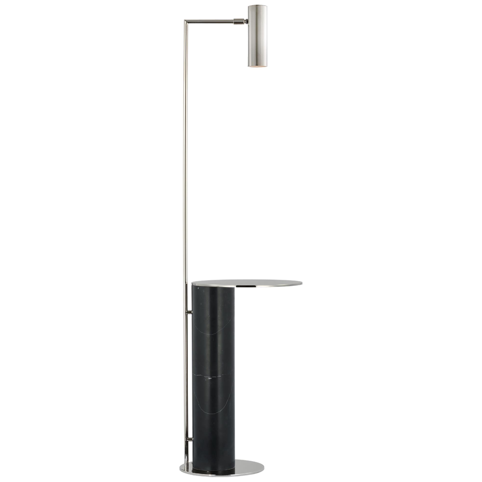 Shown in Polished Nickel and Black Marble finish