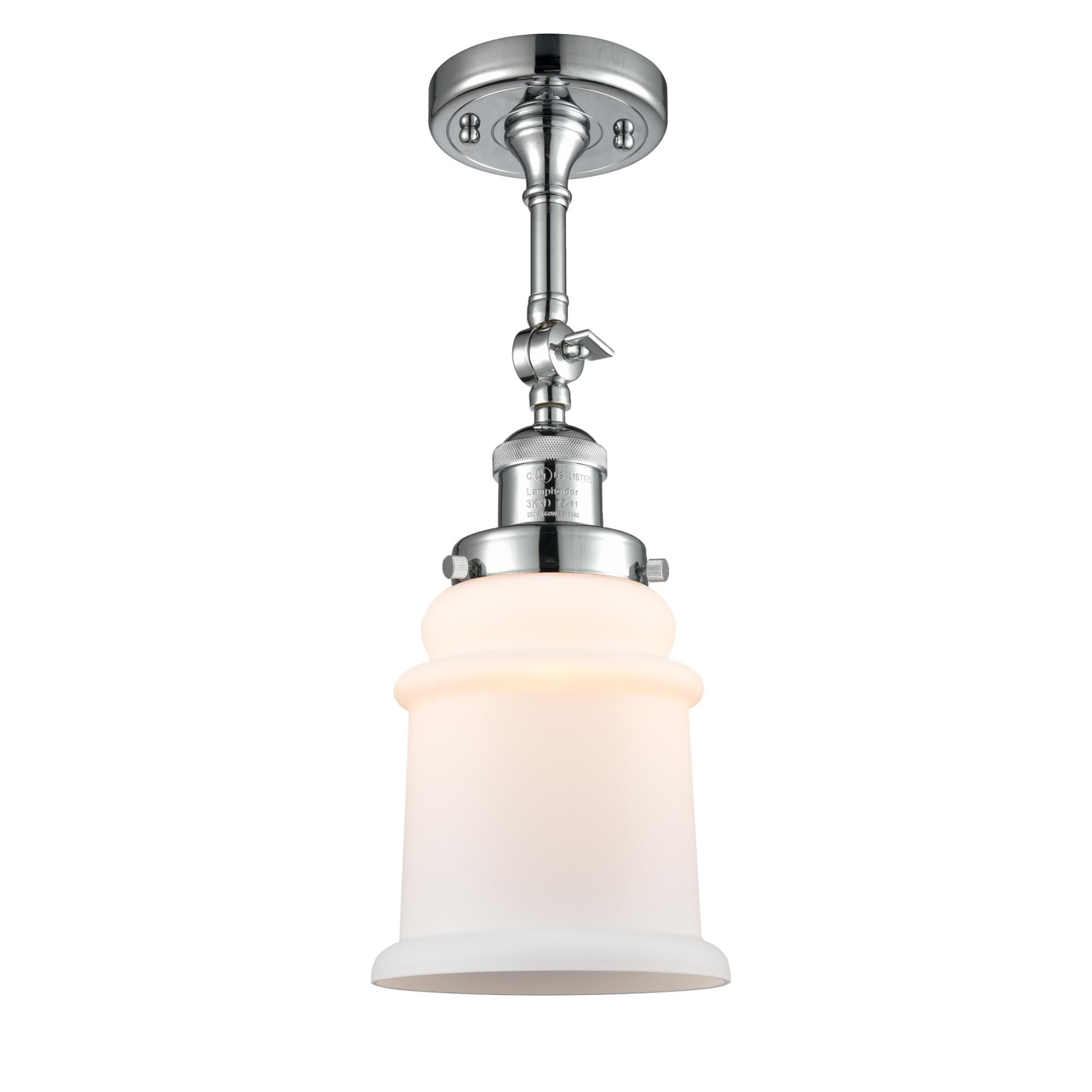 Bruno Marashlian Canton 6 Inch 1 Light Semi Flush Mount by Innovations Lighting