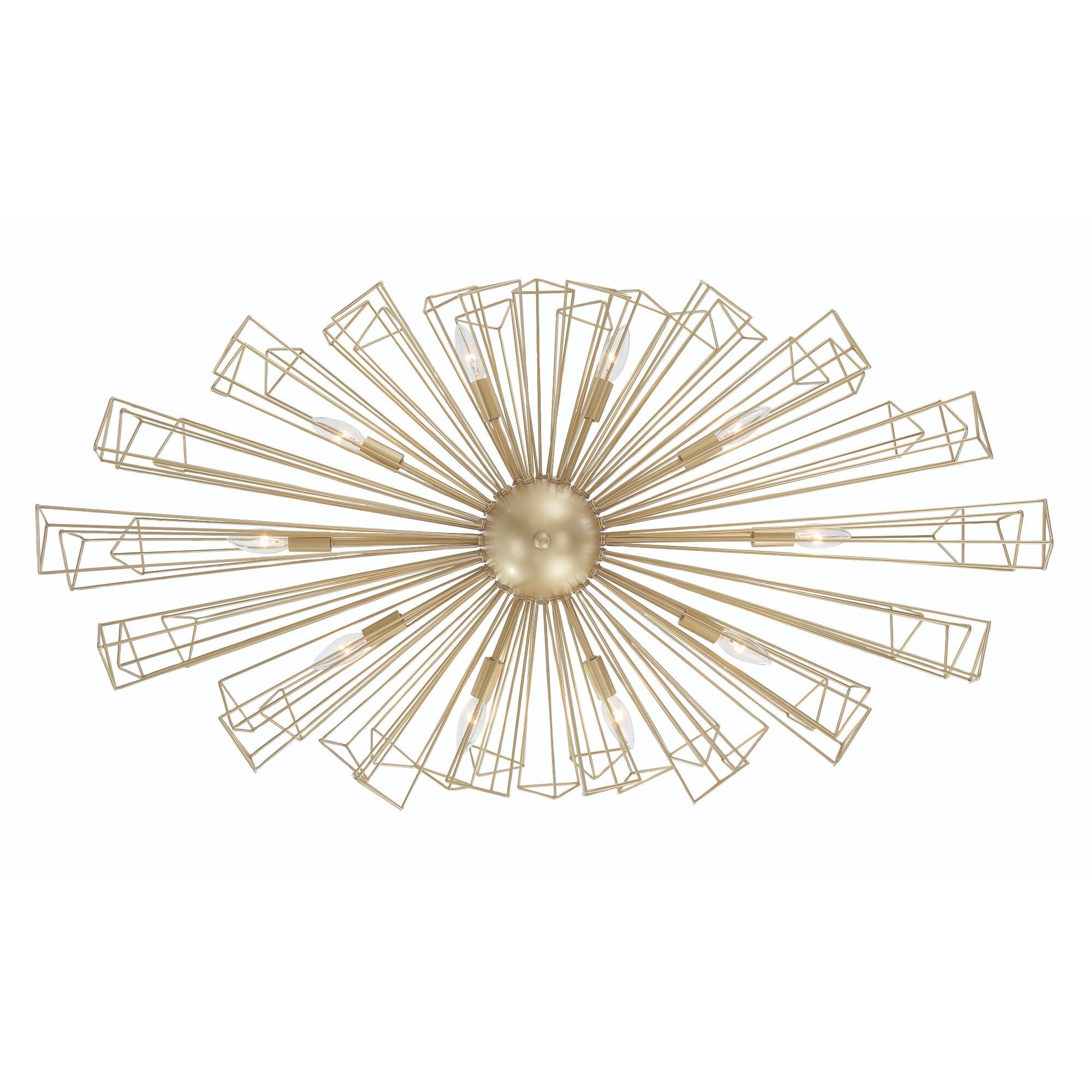 Dendelio Medium Linear Chandelier,