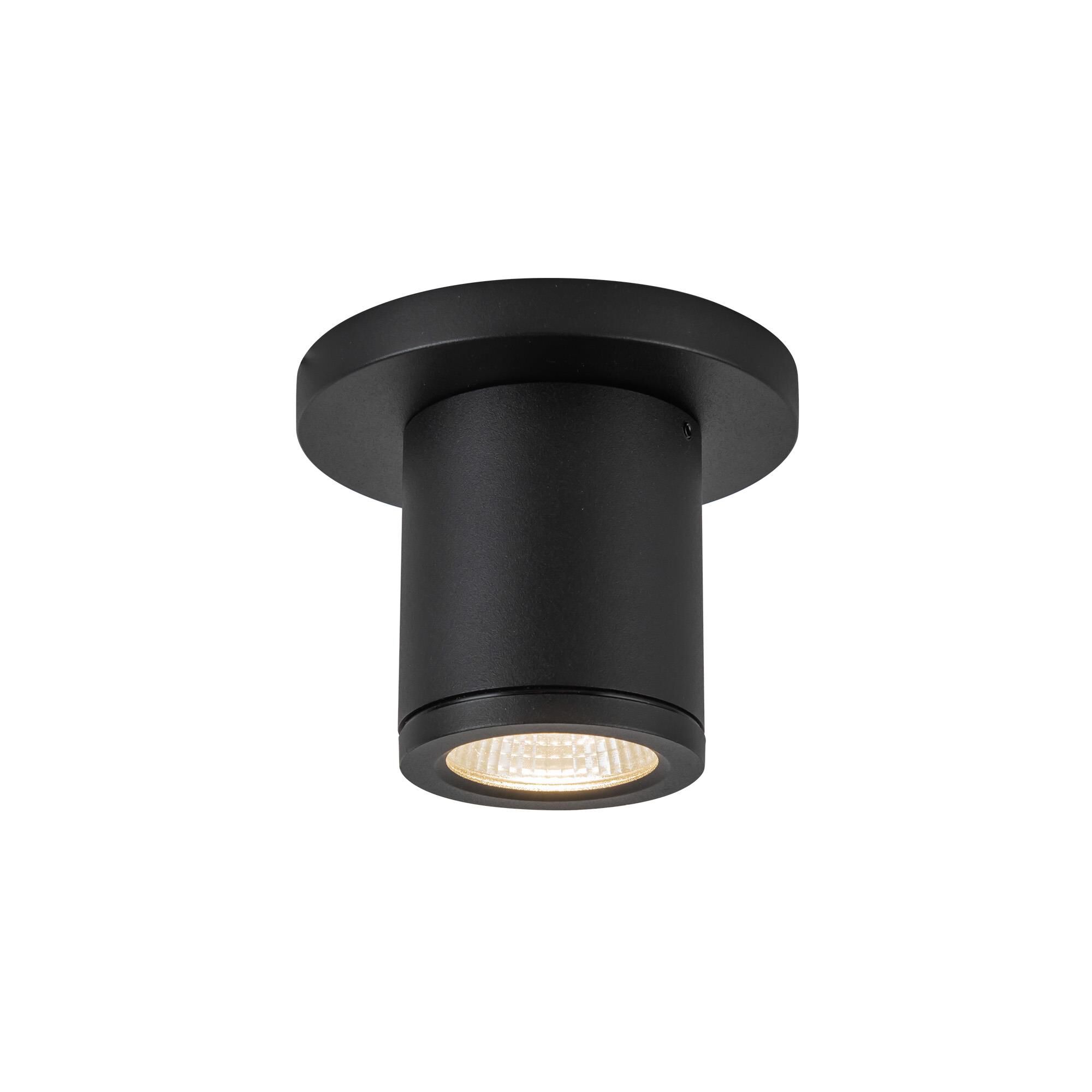 Shown in Black finish and Clear glass