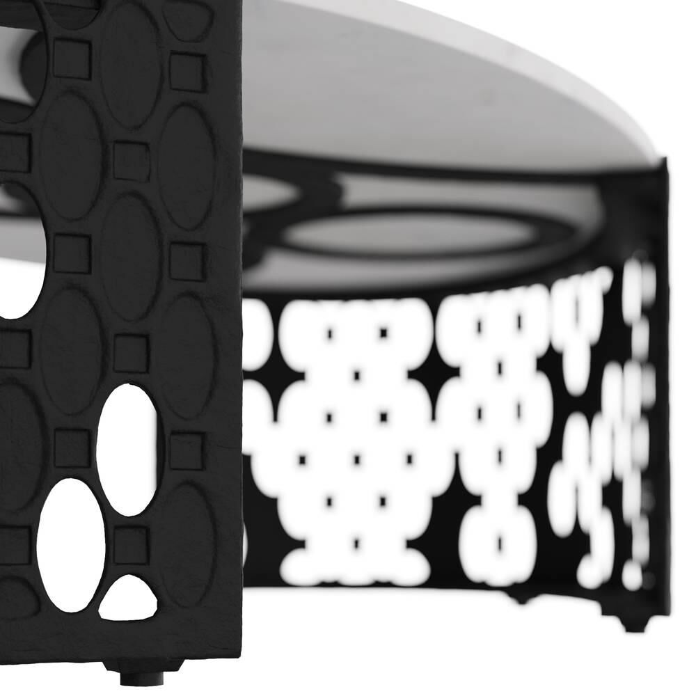 Shown in White finish