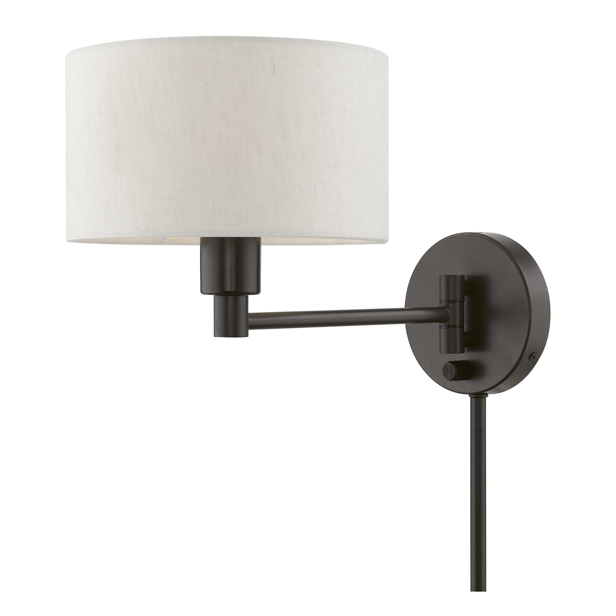 Swing 10 Inch Arm Wall Lamps Wall Swing Lamp by Livex Lighting