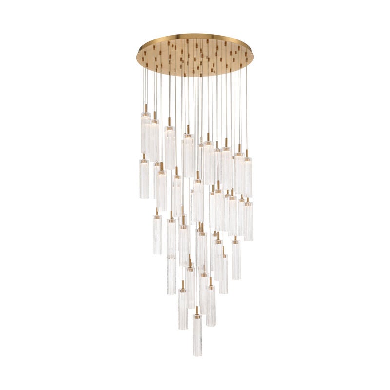 Addis 36 Inch Multi Light Pendant by Crystorama