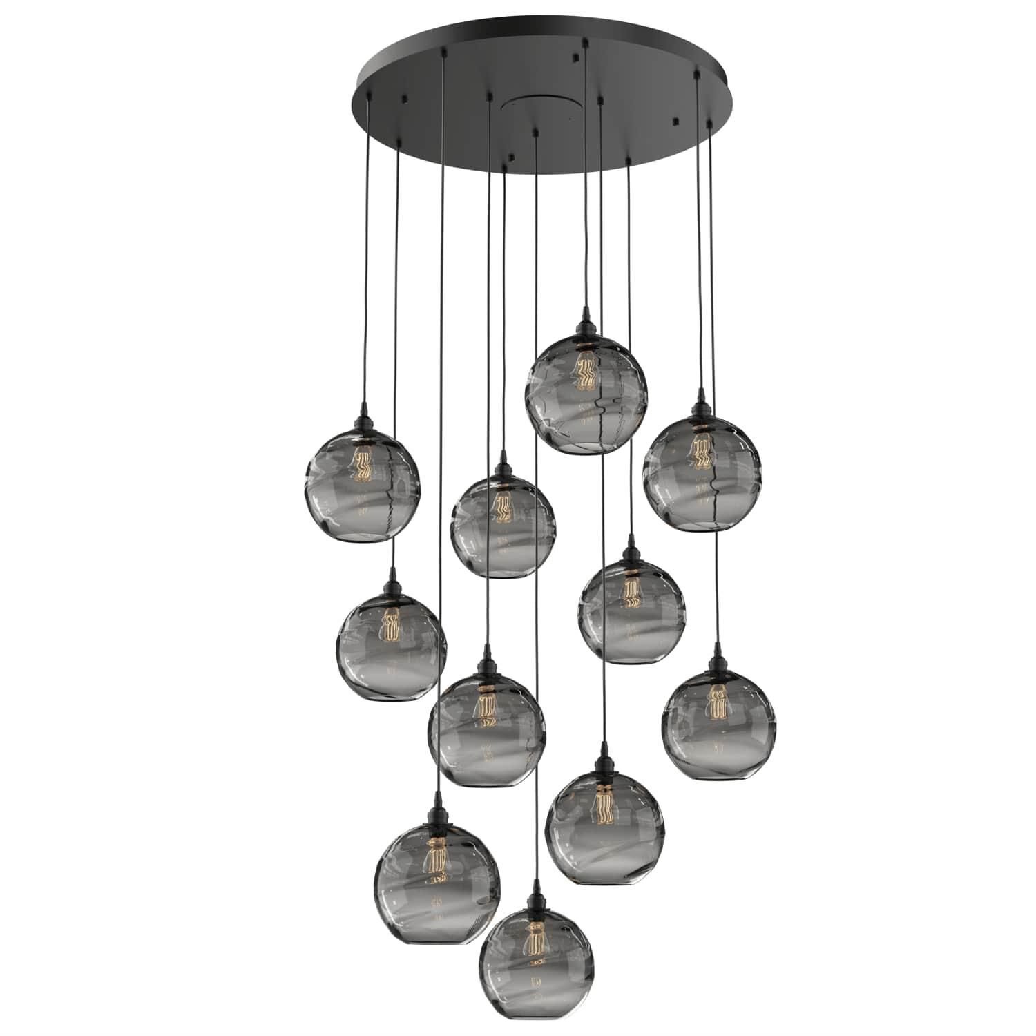 Terra 36 Inch 11 Light Multi Light Pendant by Hammerton Studio