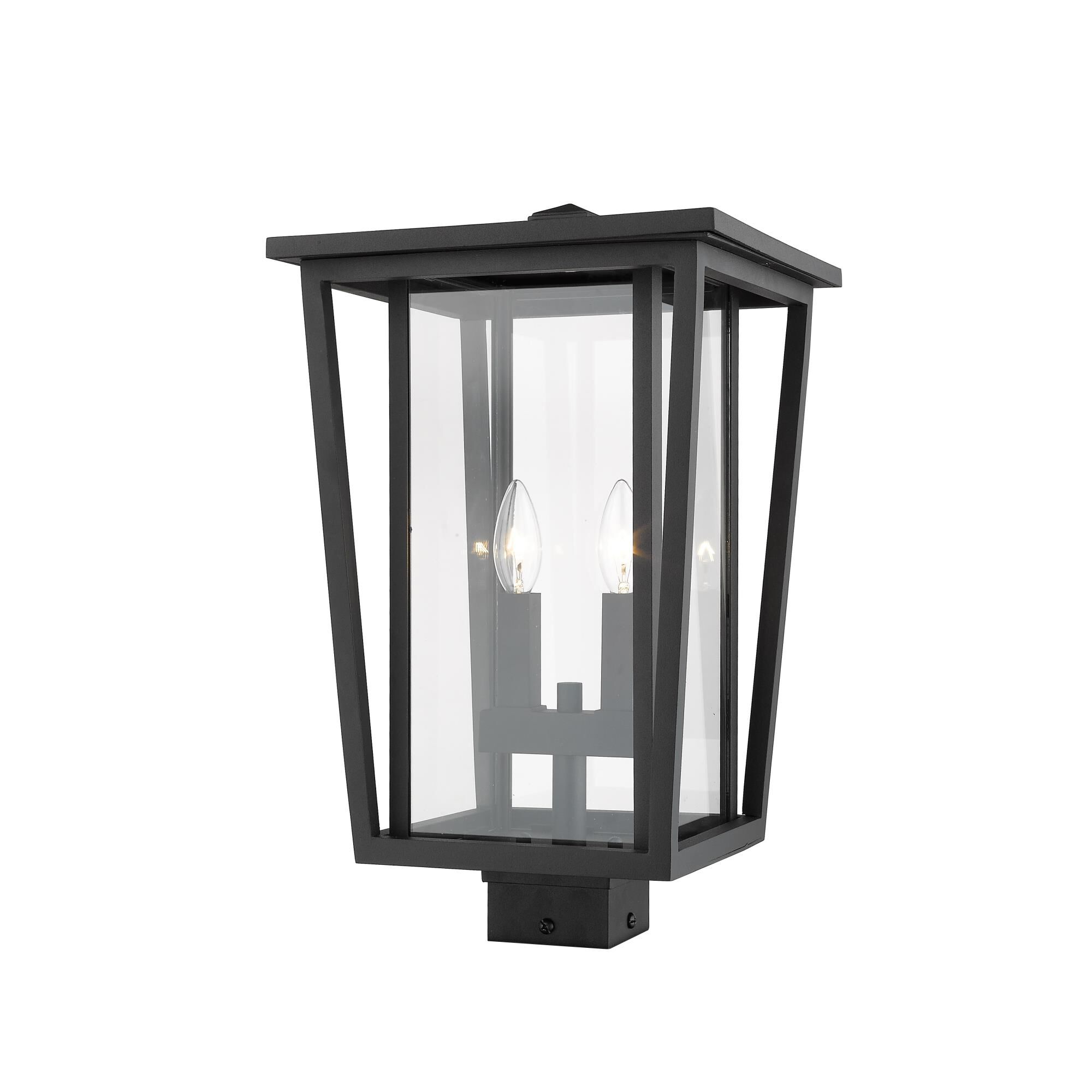 Seoul 18 Inch Tall 2 Light Outdoor Post Lamp by Z-Lite