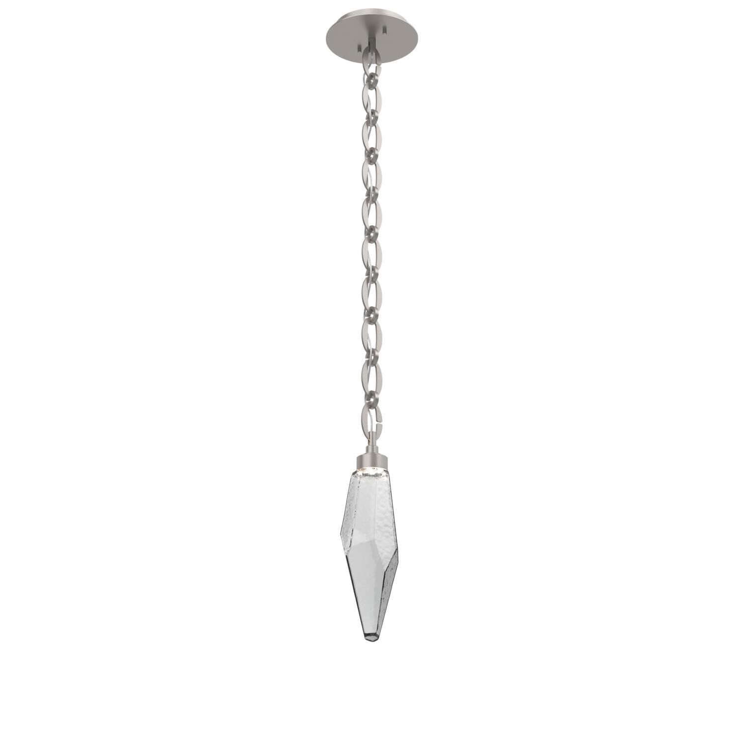 Levi Wilson Rock Crystal 6 Inch Mini Pendant by Hammerton Studio