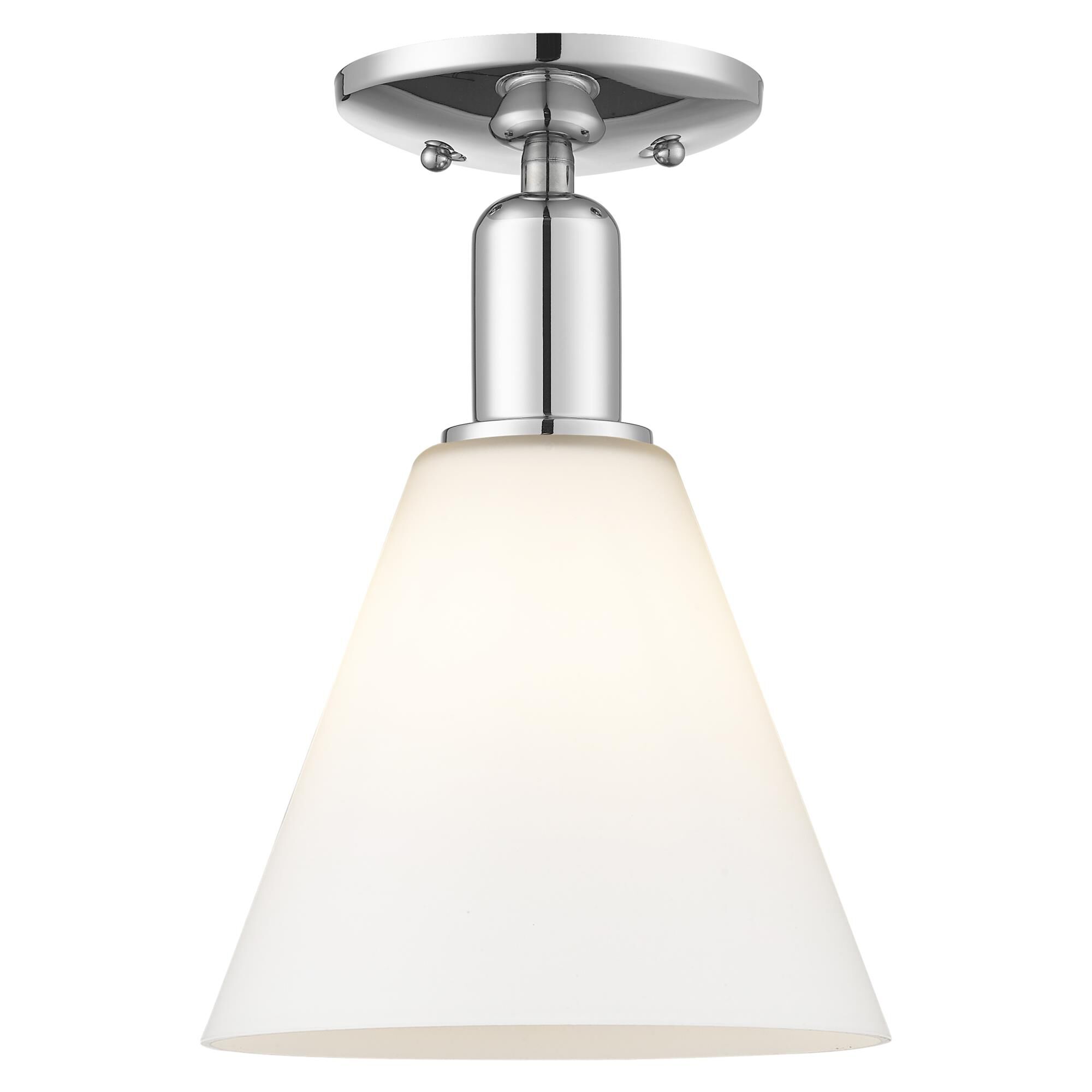 Bruno Marashlian Berkshire Glass 8 Inch Semi Flush Mount by Innovations Lighting