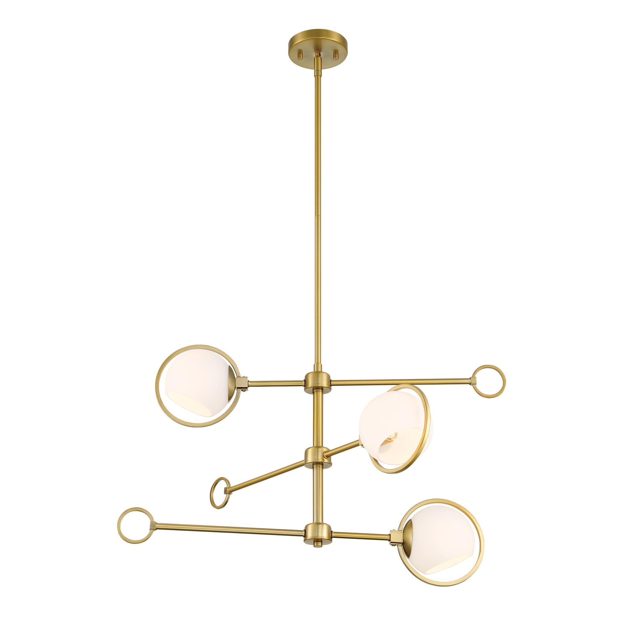Teatro 28 Inch 3 Light Chandelier by Designers Fountain